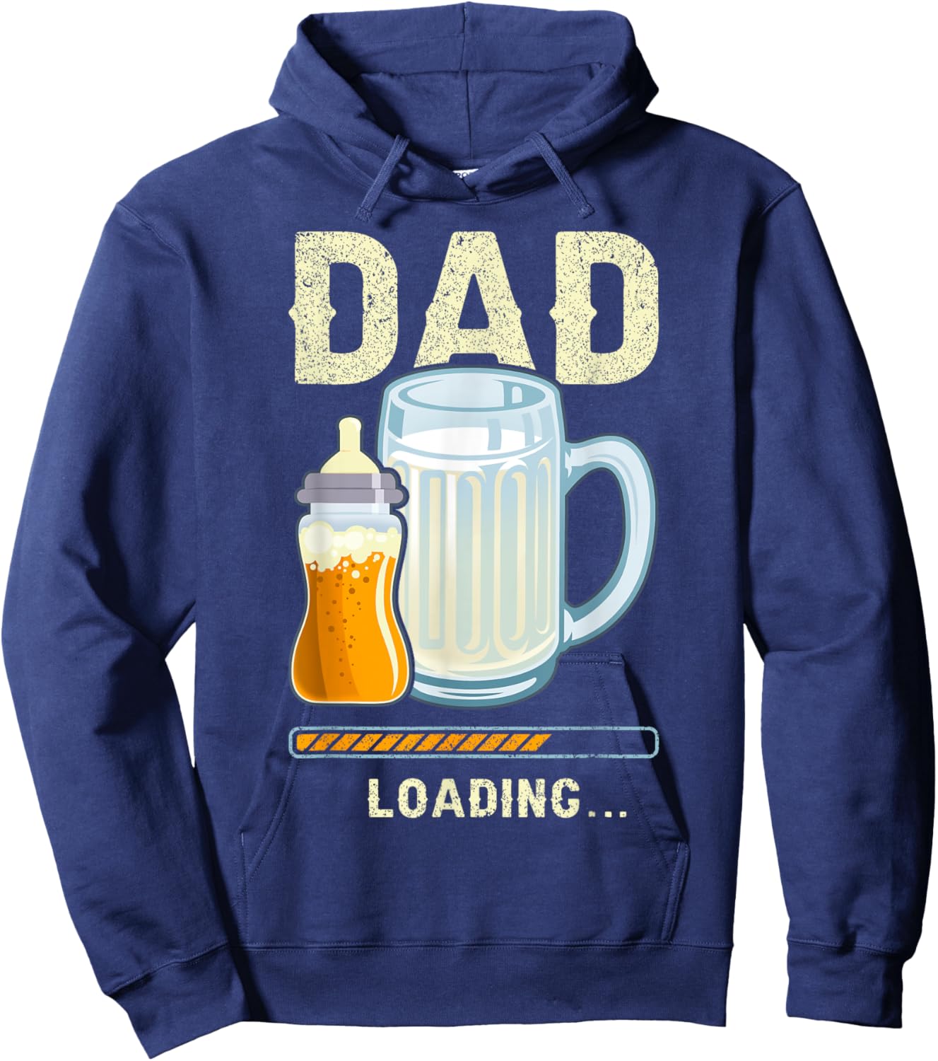 Expectant Dad, Dad-to-be, Future Dad Hoodie - Hoodie | Navy