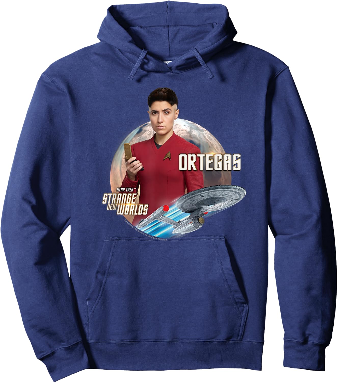 Star Trek Strange New Worlds Ortegas Hoodie - Hoodie | Navy