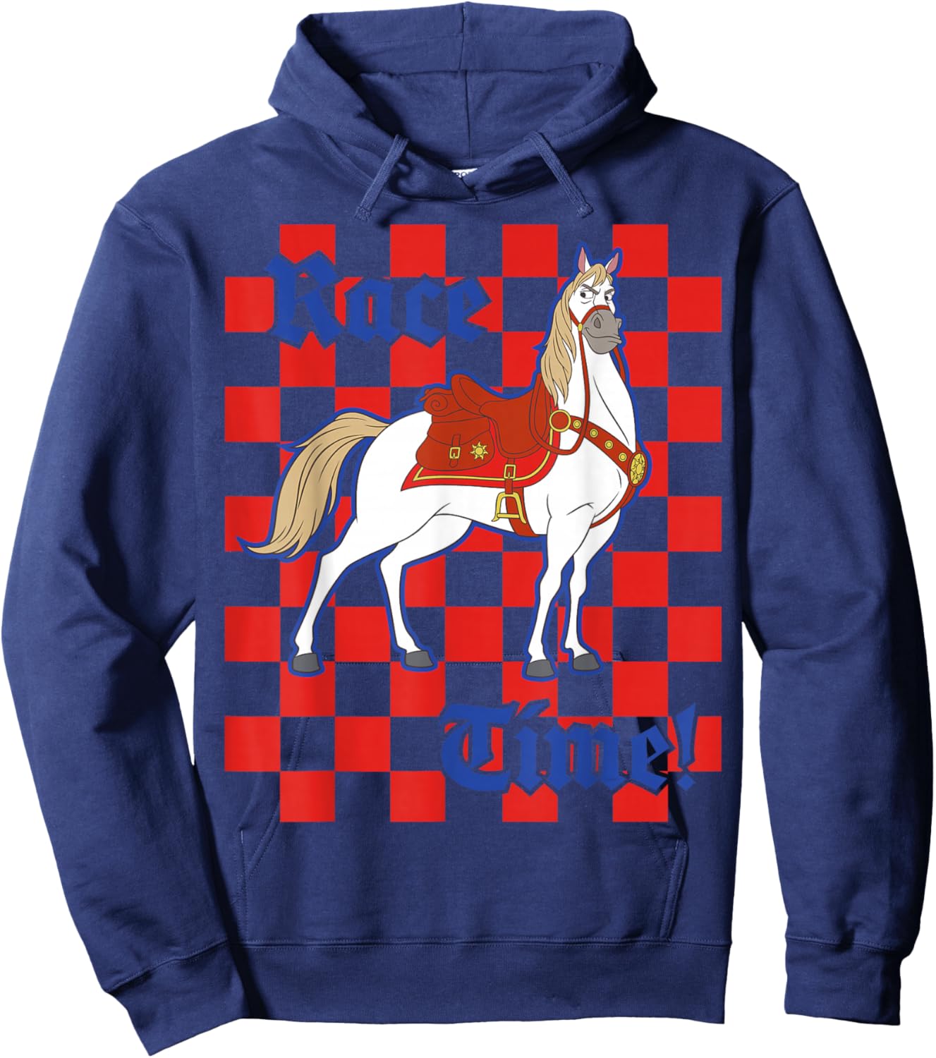 Disney Tangled Maximus Horse Race Time! Hoodie - Hoodie | Navy