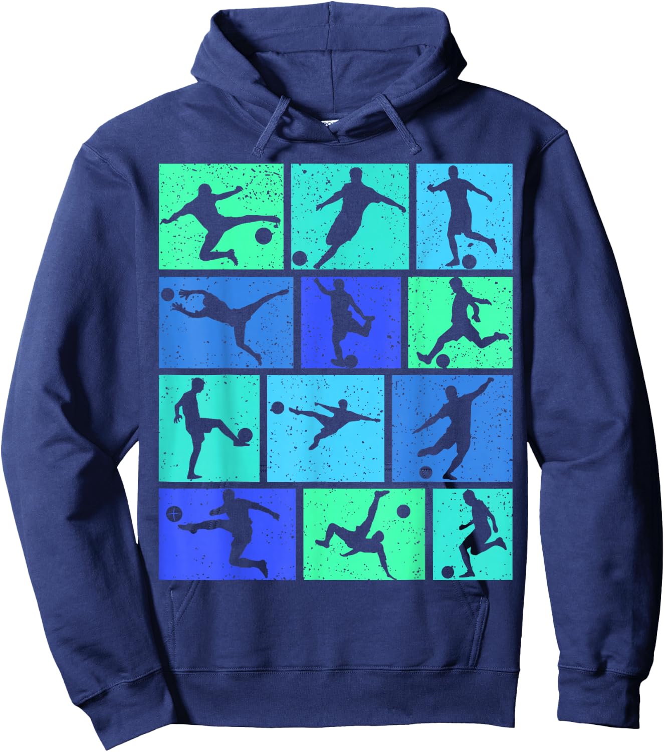 Soccer Boys Kids Men Hoodie - Hoodie | Navy