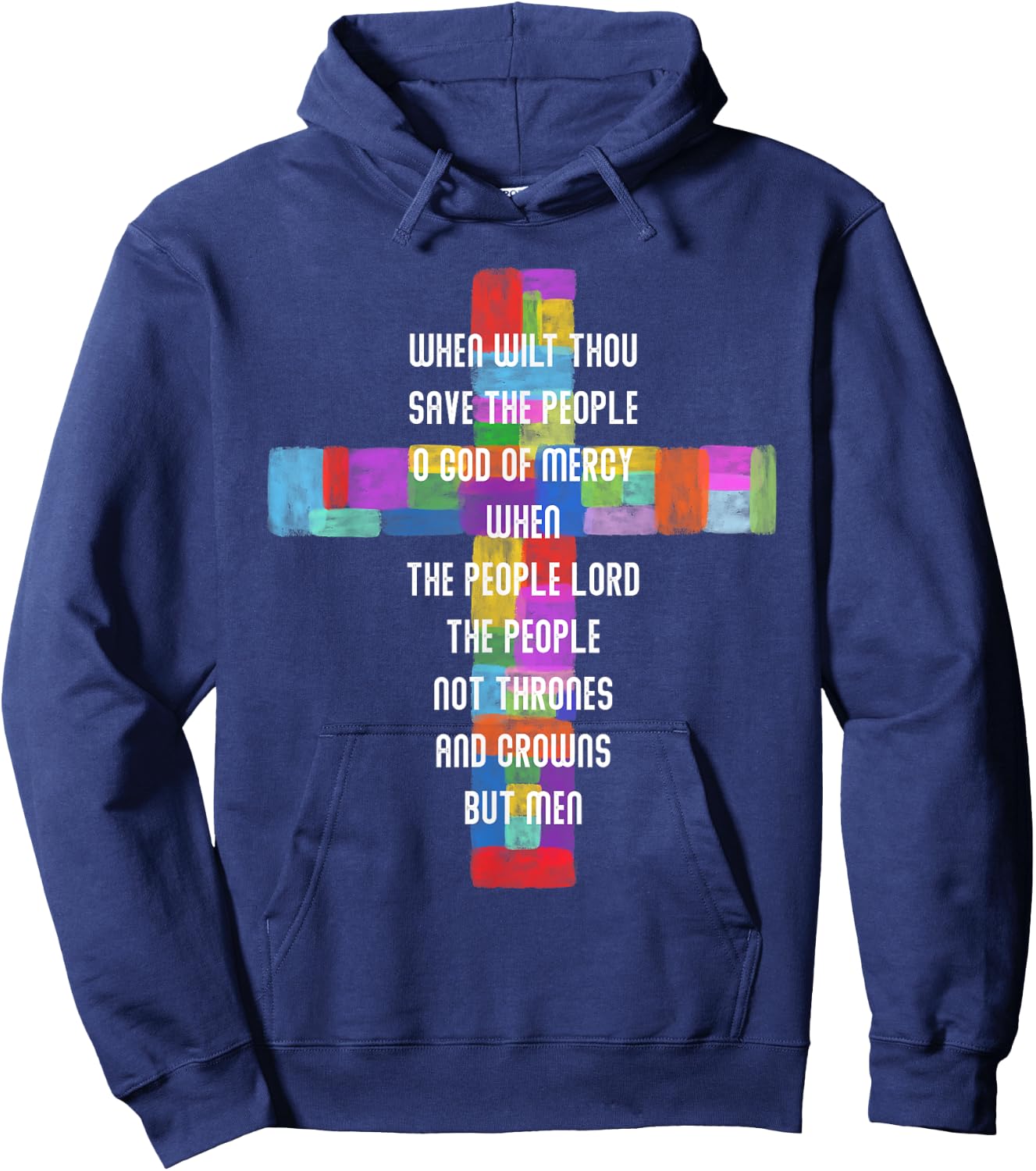 Save The People Godspell Musical Theatre Hoodie - Hoodie | Navy