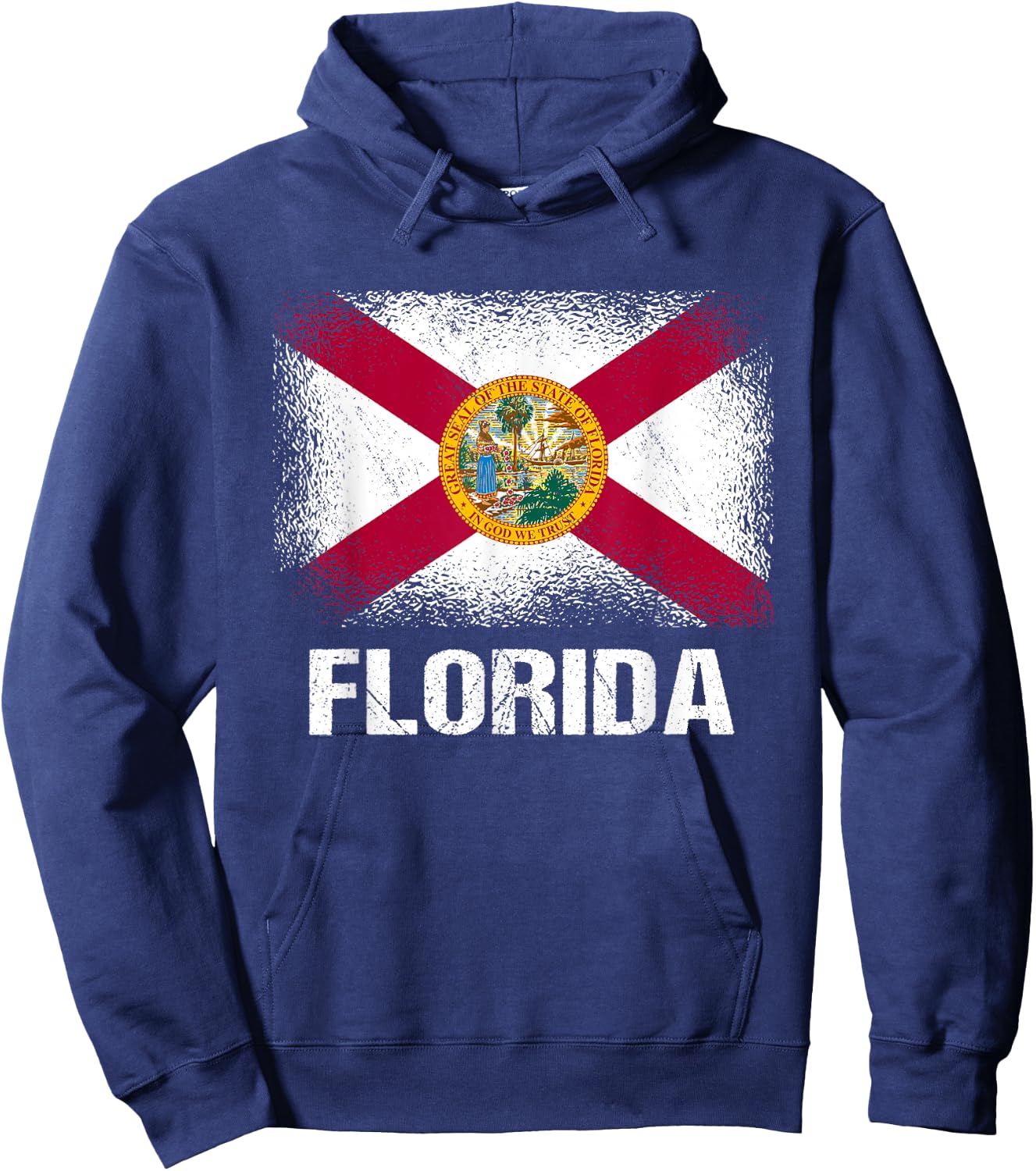 Florida State Flag Hoodie - Hoodie | Navy