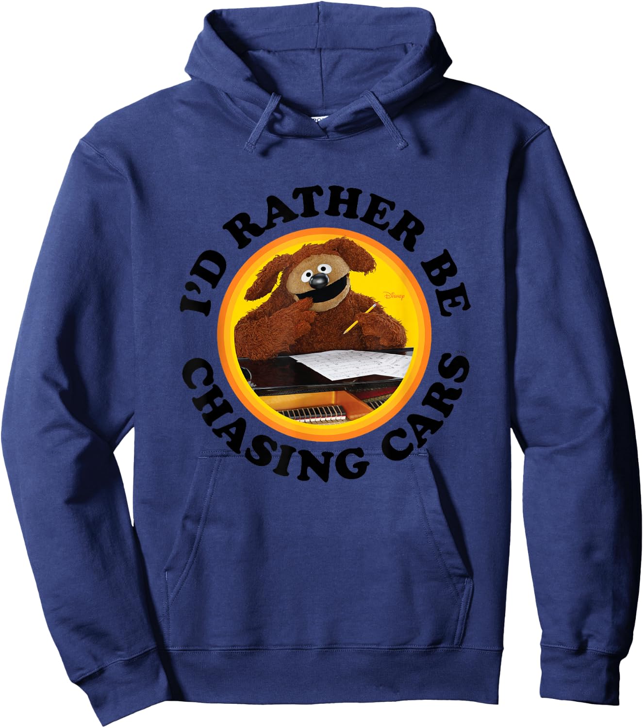 The Muppets - I'd Rather Be Chasing Cars Hoodie - Hoodie | Navy