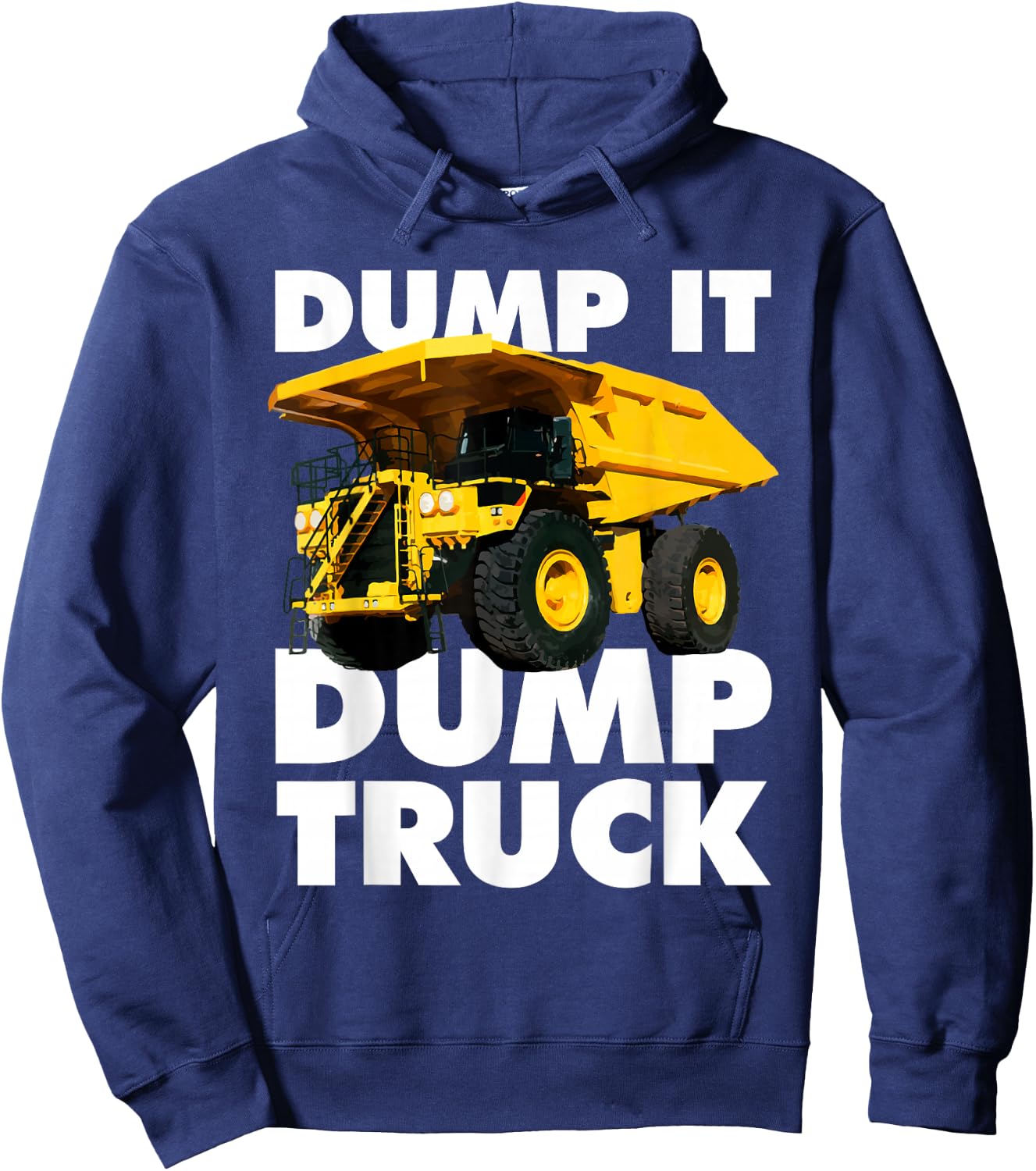 Dump Truck Hoodie - Hoodie | Navy