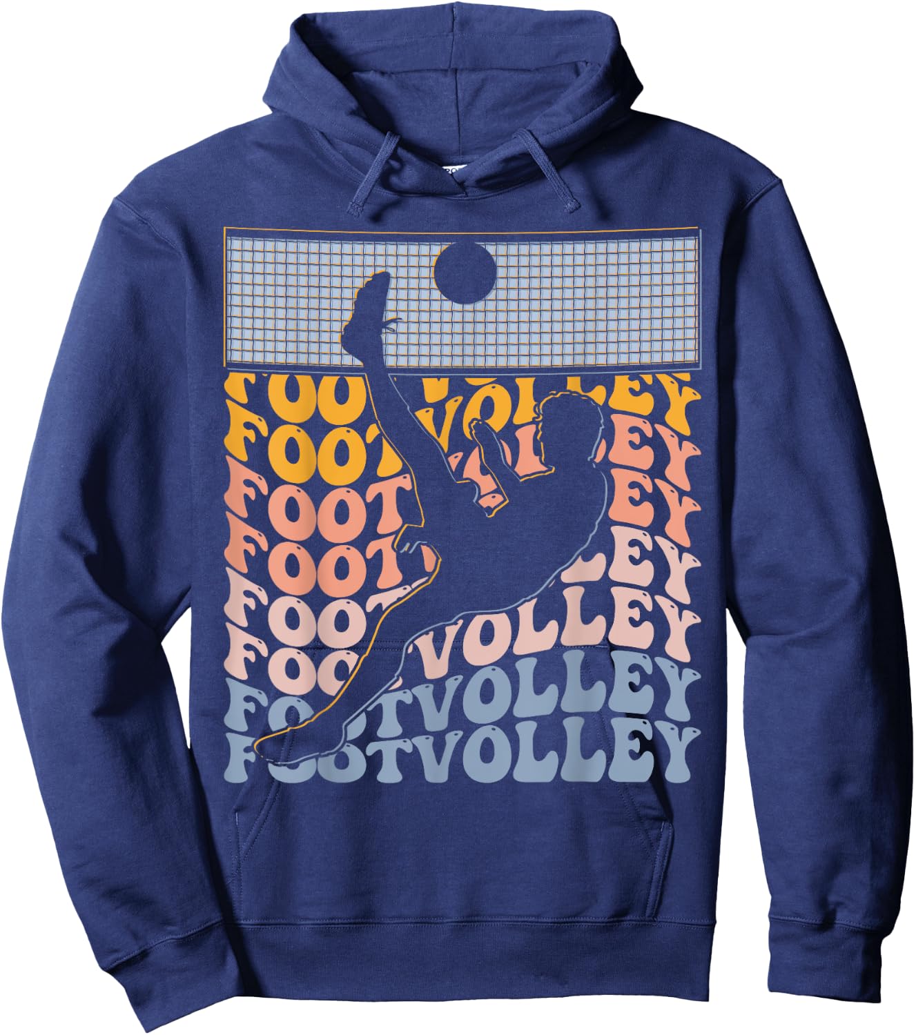Footvolley Groovy Hoodie - Hoodie | Navy