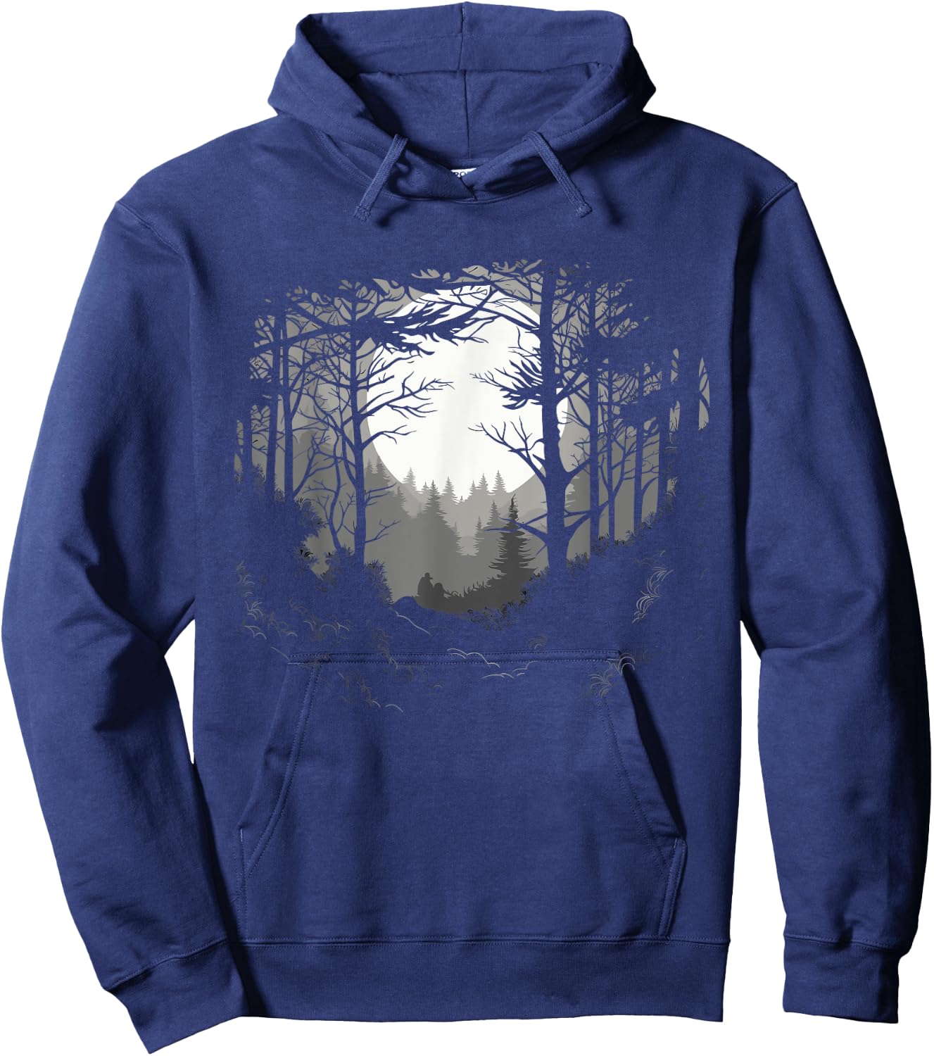Forest And Nature Pine Tree Men Hoodie - Hoodie | Navy