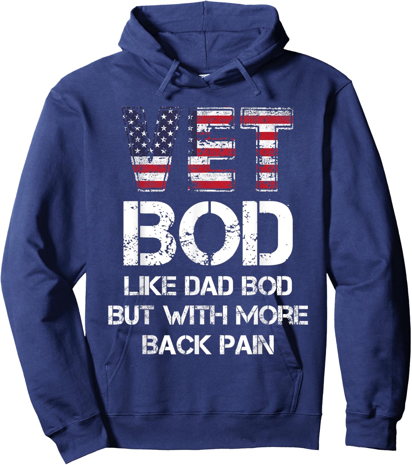 Vet Bod Like Dad Bod, Vet Bod Hoodie - Hoodie | Navy