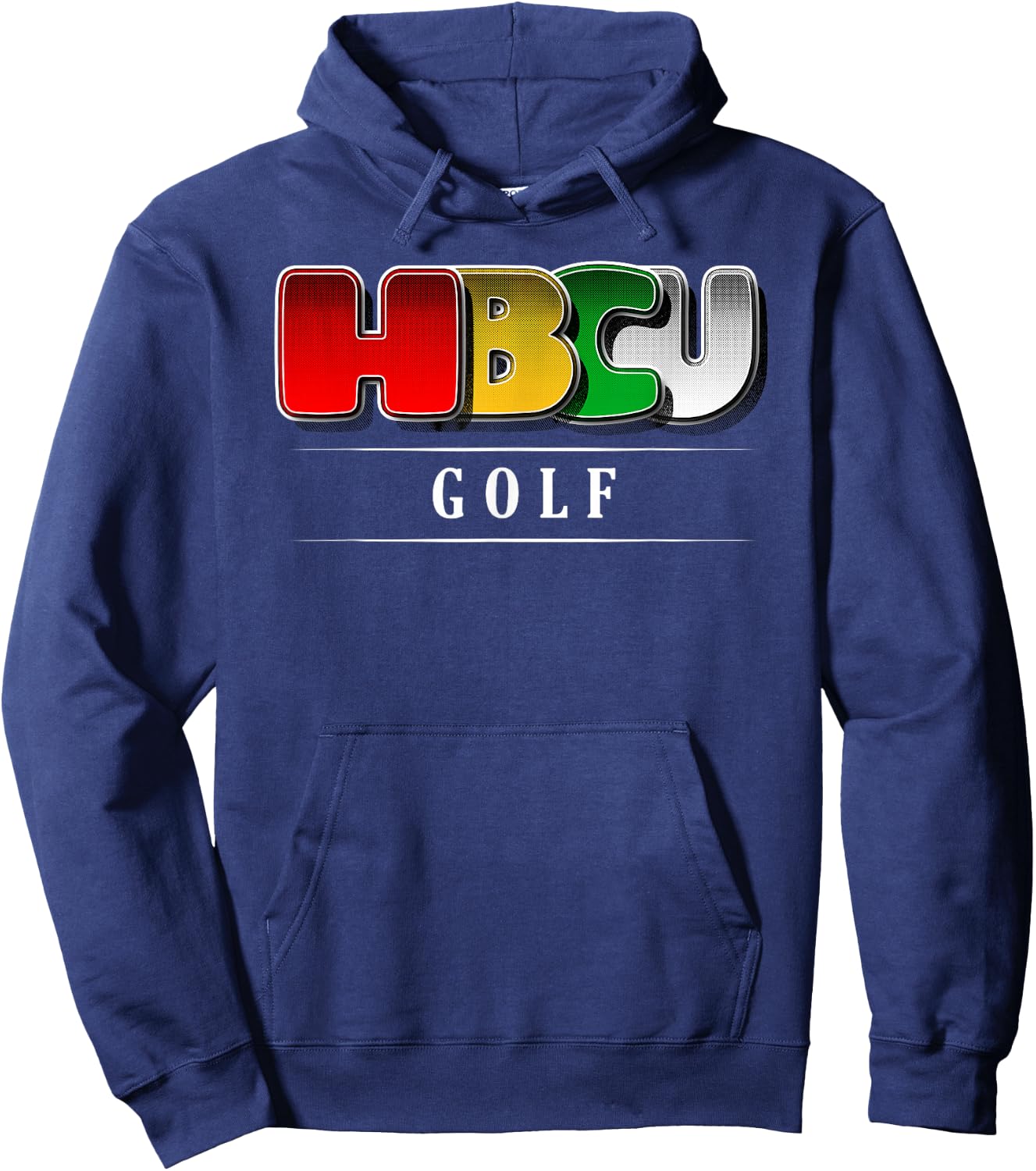 HBCU Golf - Excellence and Pride Hoodie - Hoodie | Navy