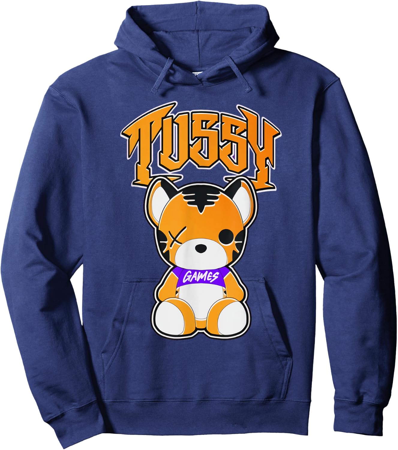 Gaming For Gamer with Tussy Style Hoodie - Hoodie | Navy