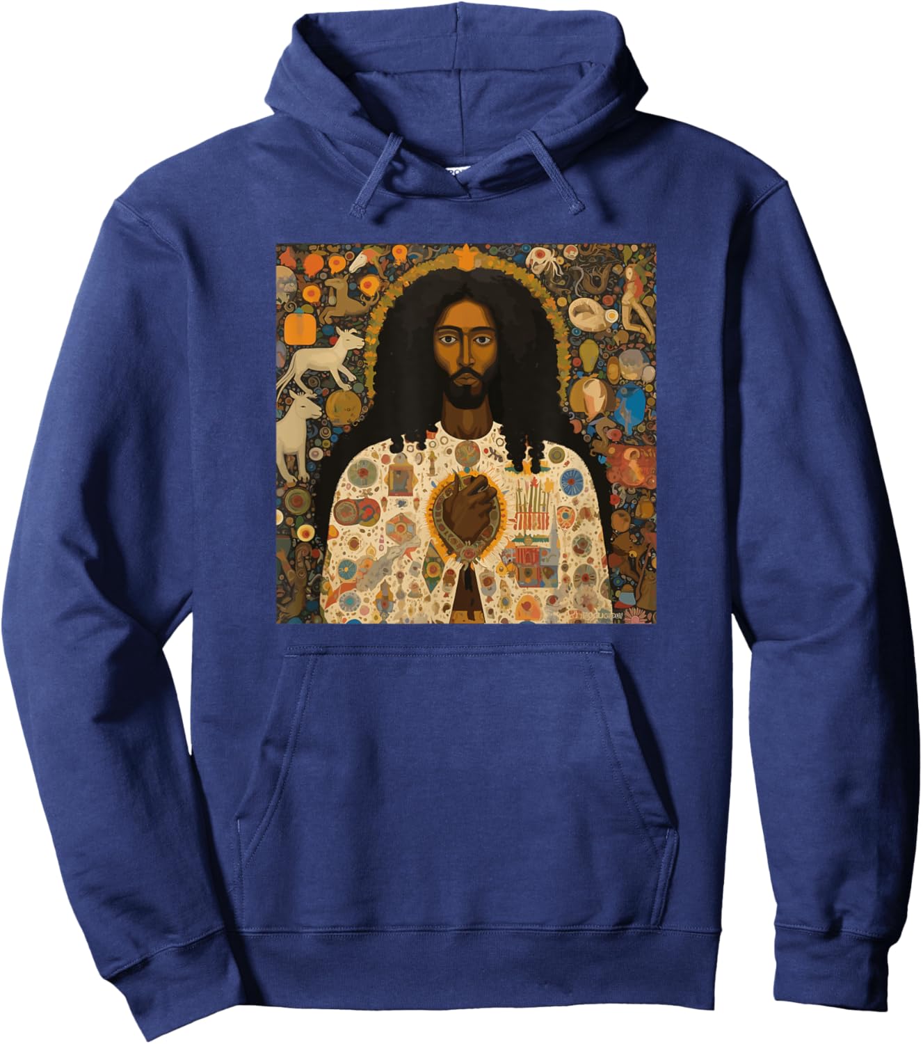 Black Jesus Hoodie - Hoodie | Navy