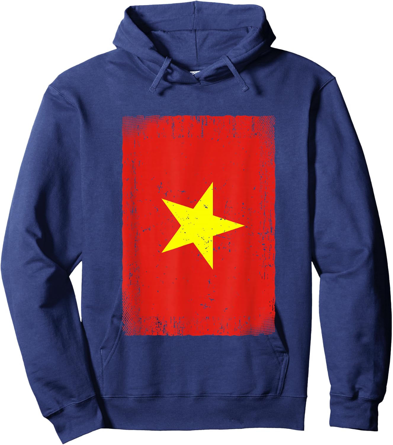 Vietnamese Flag Vietnam Hoodie - Hoodie | Navy
