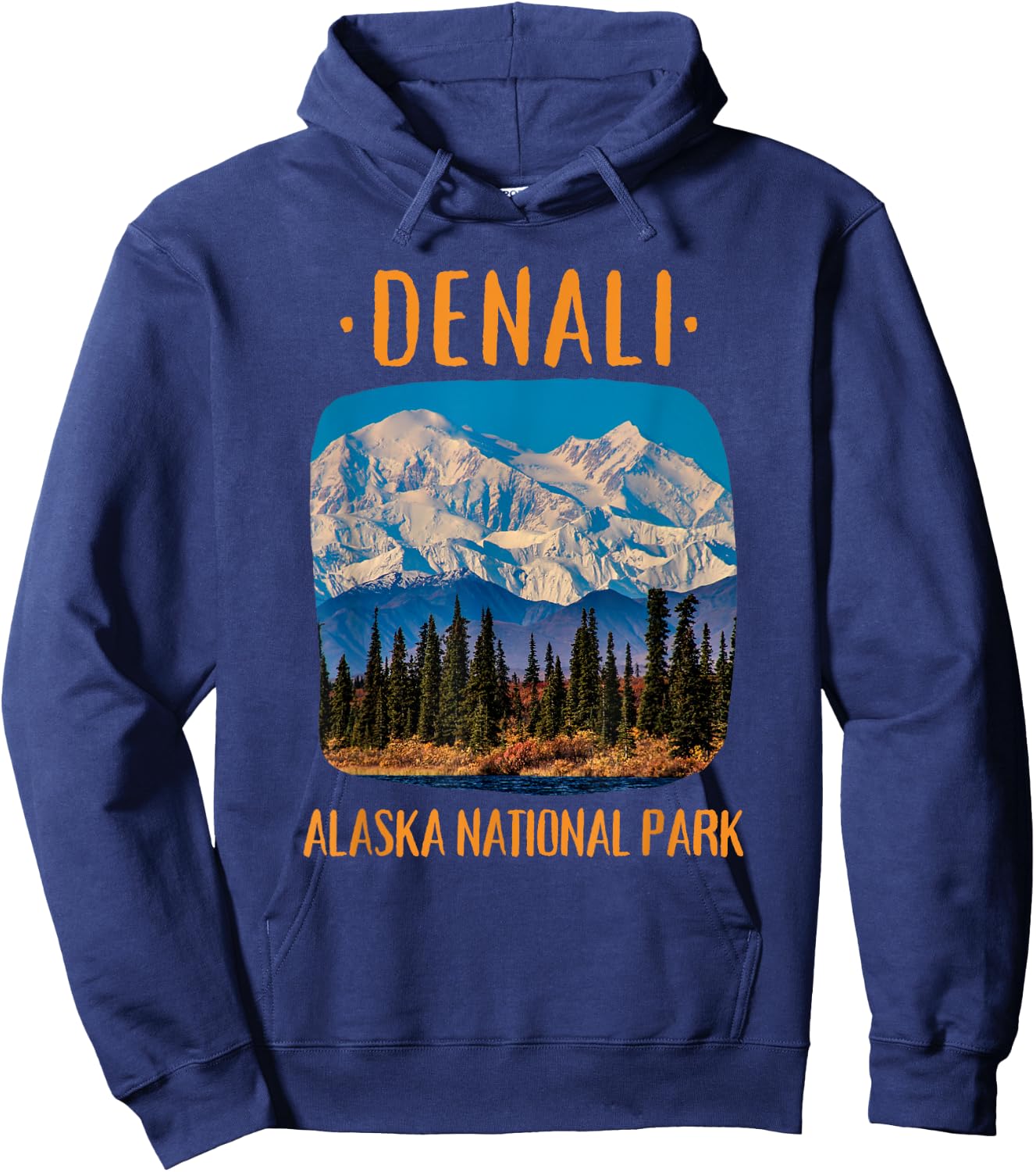 Denali National Park Hoodie - Hoodie | Navy