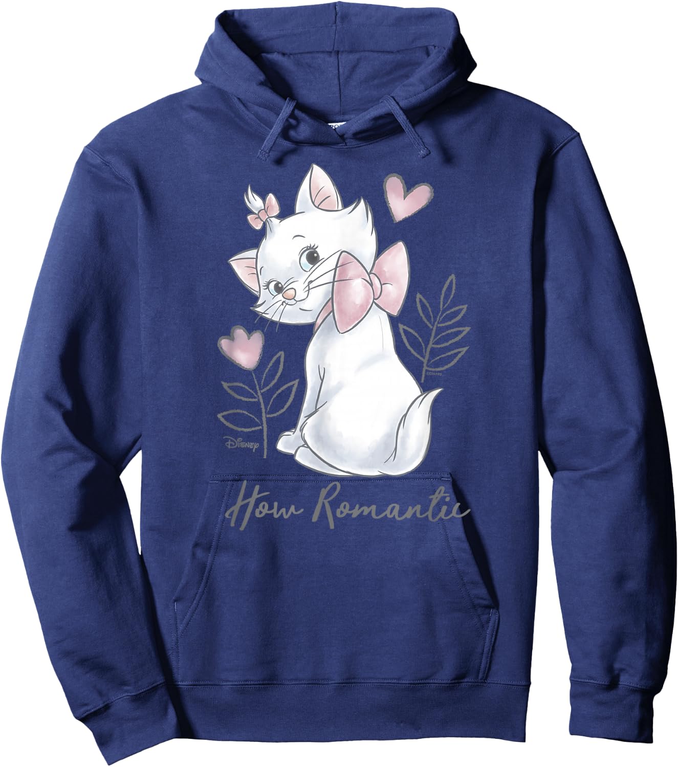 The Aristocats - How Romantic Marie Hoodie - Hoodie | Navy