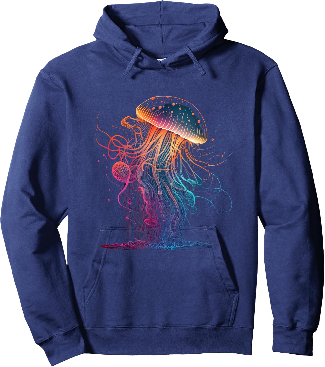 Jellyfish Ocean Animal Scuba Diving Jelly Fish Hoodie - Hoodie | Navy