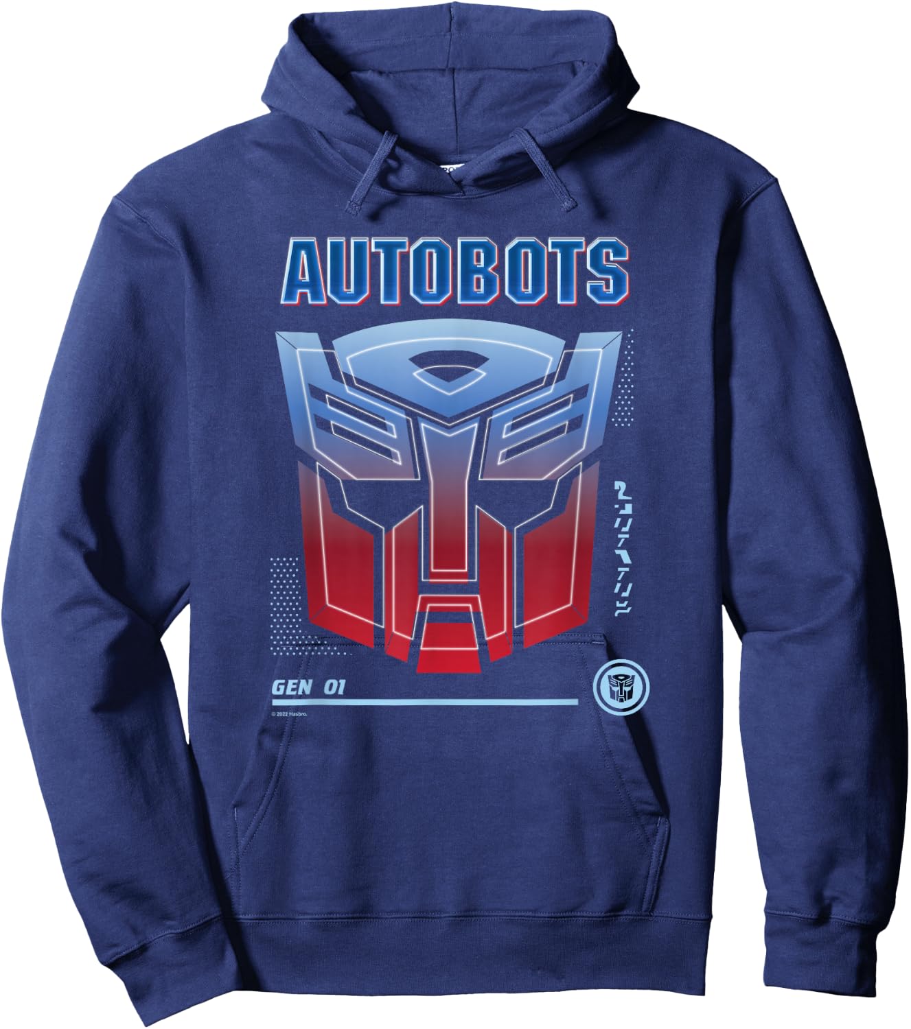 Transformers Generations Autobot Gen 01 Logo Hoodie - Hoodie | Navy