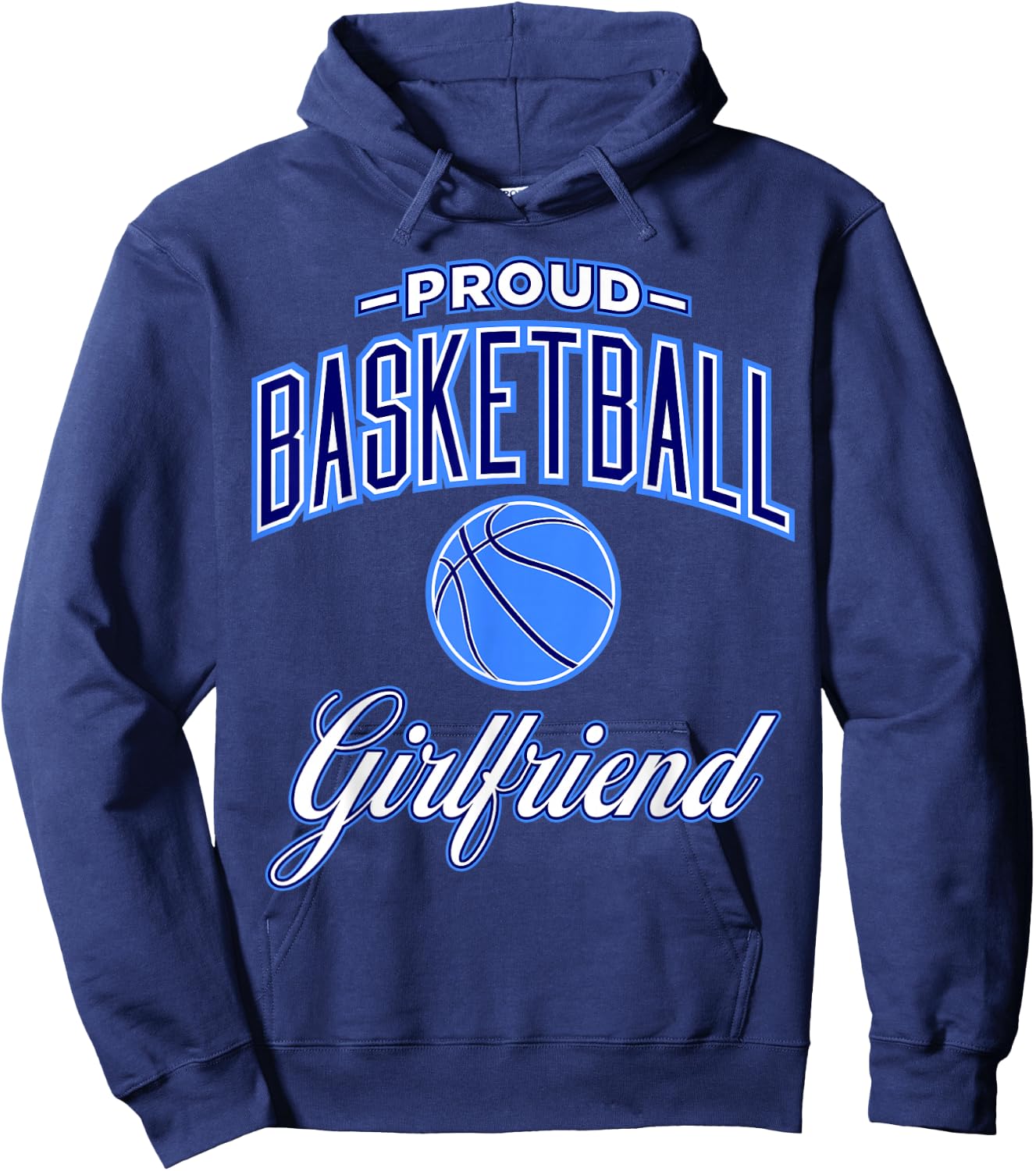 Basketball Girlfriend Hoodie - Hoodie | Navy