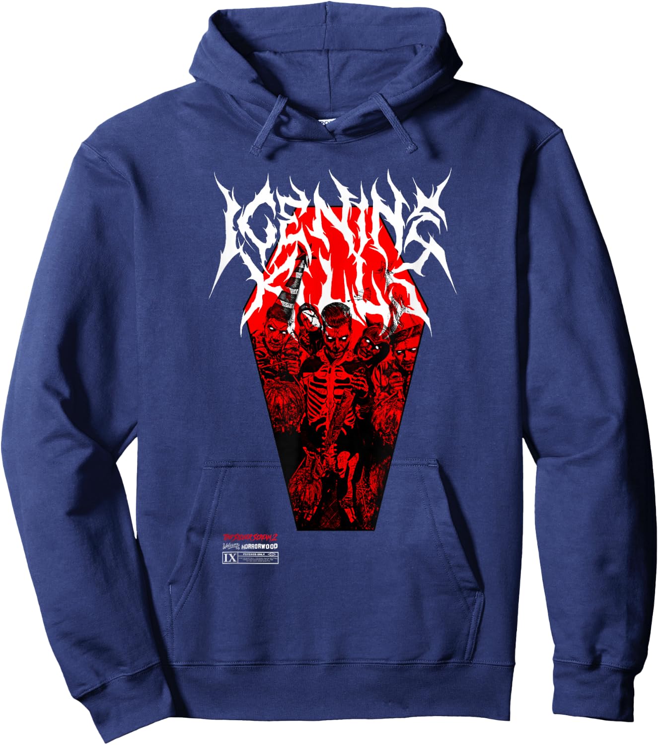 Ice Nine Kills – Coffin Hoodie - Hoodie | Navy
