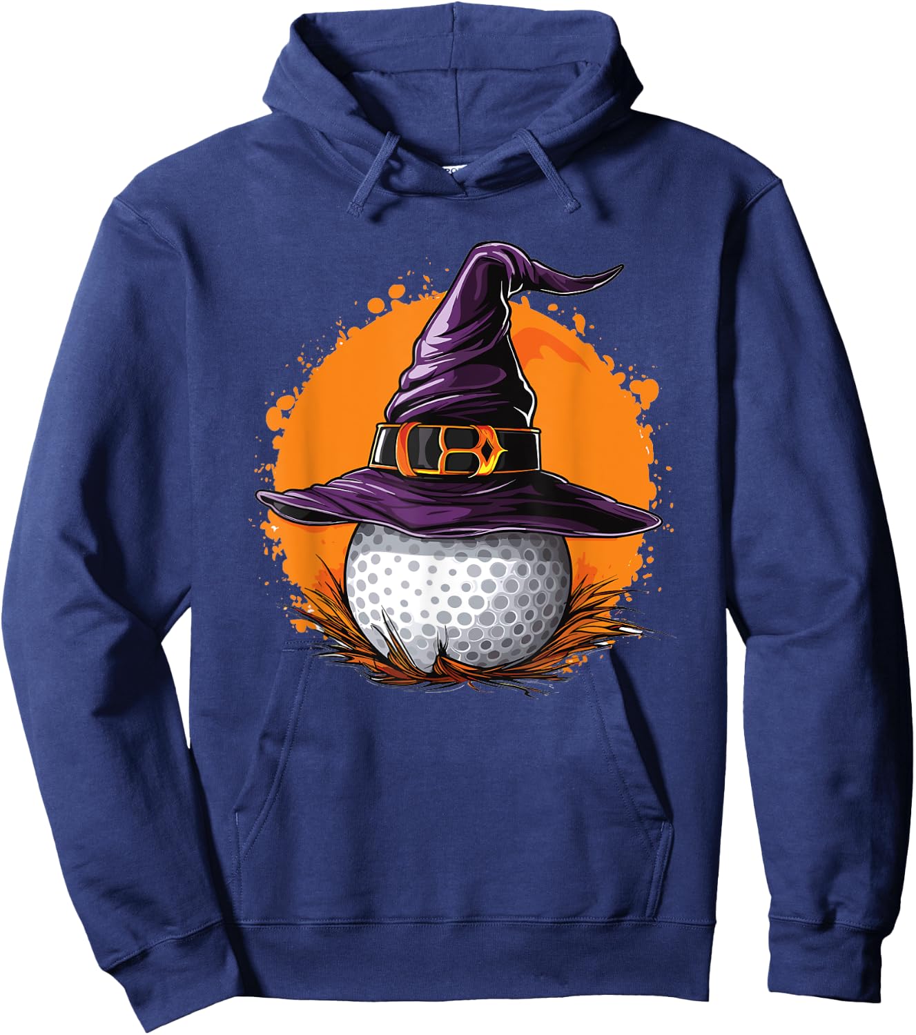 Witch Golf Lover Halloween Costume Golf Hoodie - Hoodie | Navy