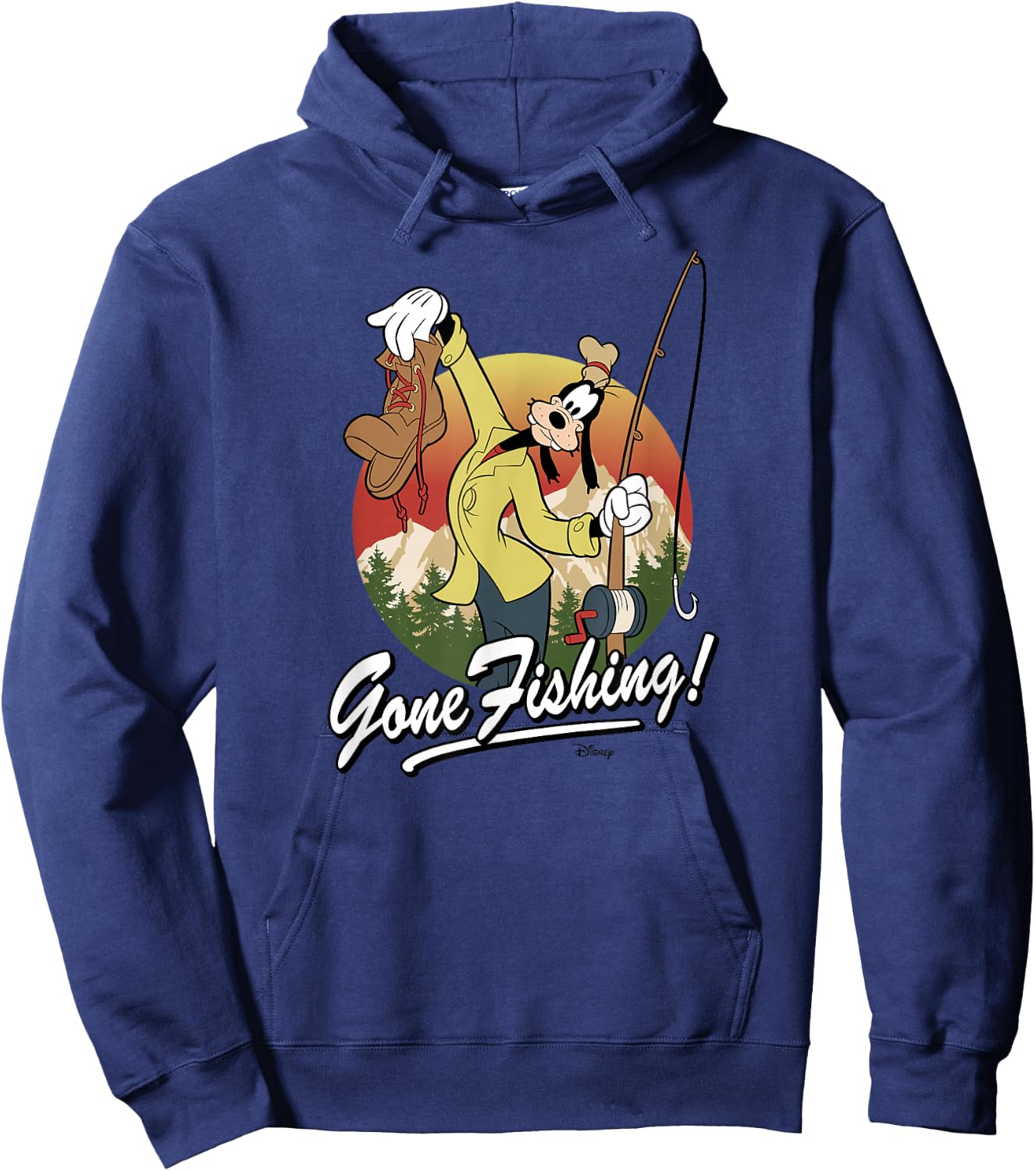 Disney - Goofy Gone Fishing! Hoodie - Hoodie | Navy
