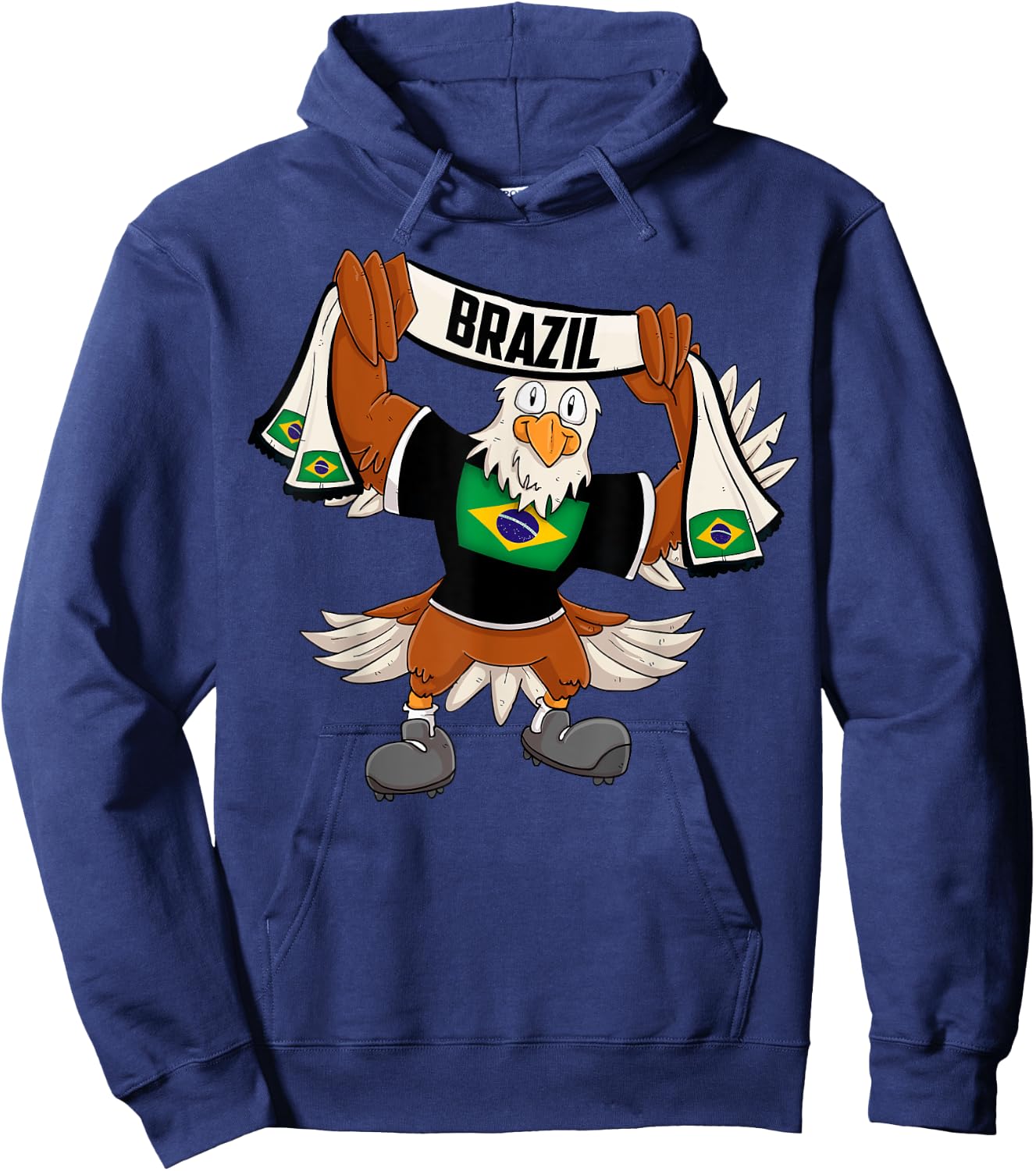 Brazil Eagle Hoodie - Hoodie | Navy