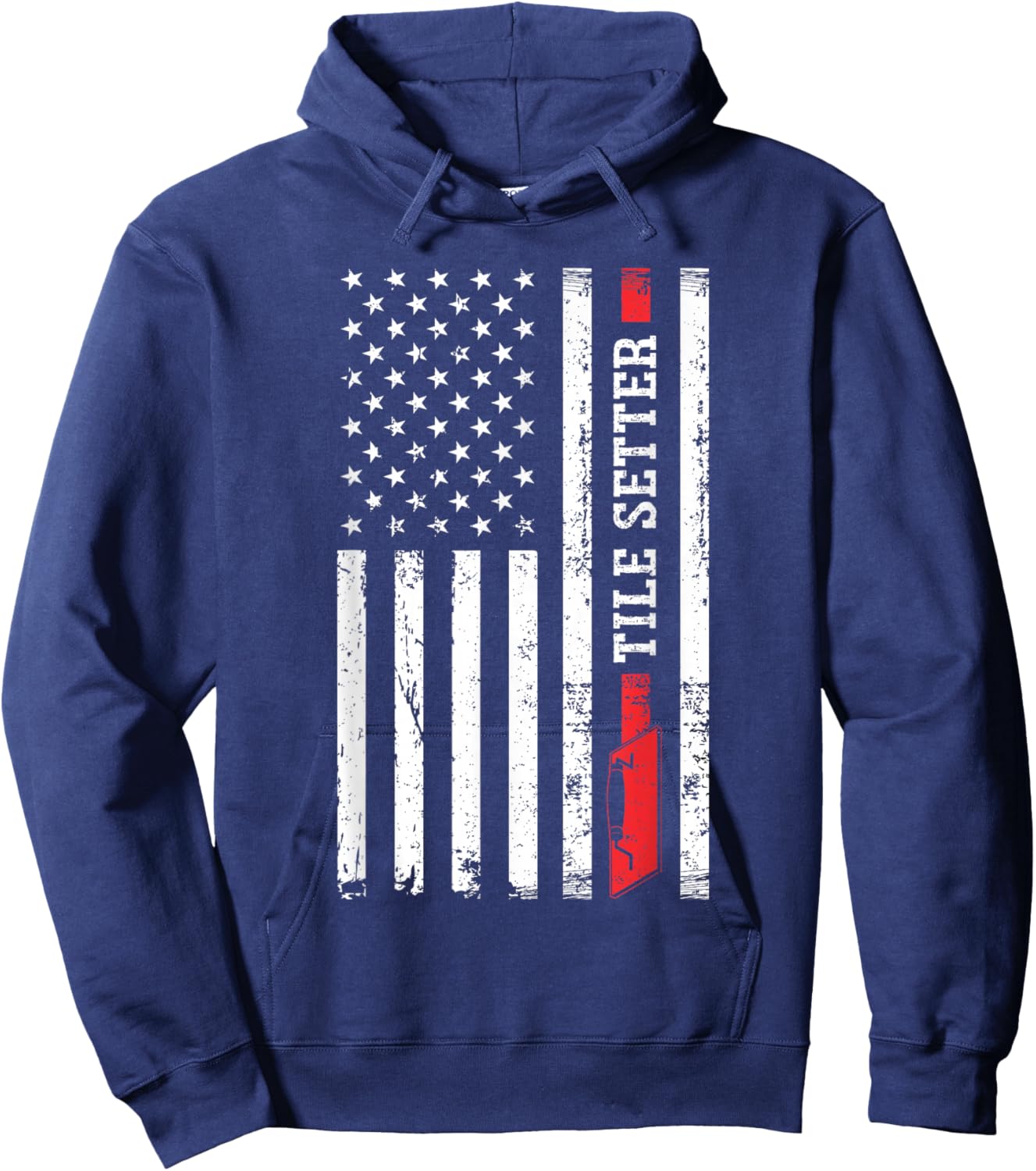 Tile Setting Tilesetter Tile Setter Hoodie - Hoodie | Navy