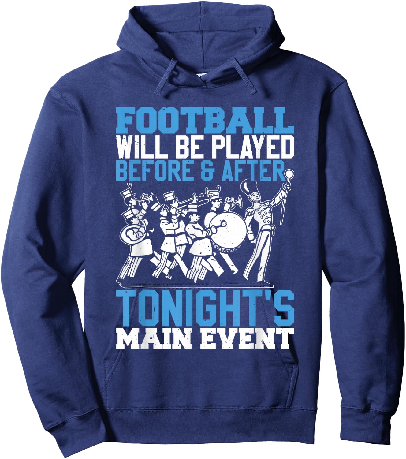 Funny High School Marching Band Hoodie - Hoodie | Navy