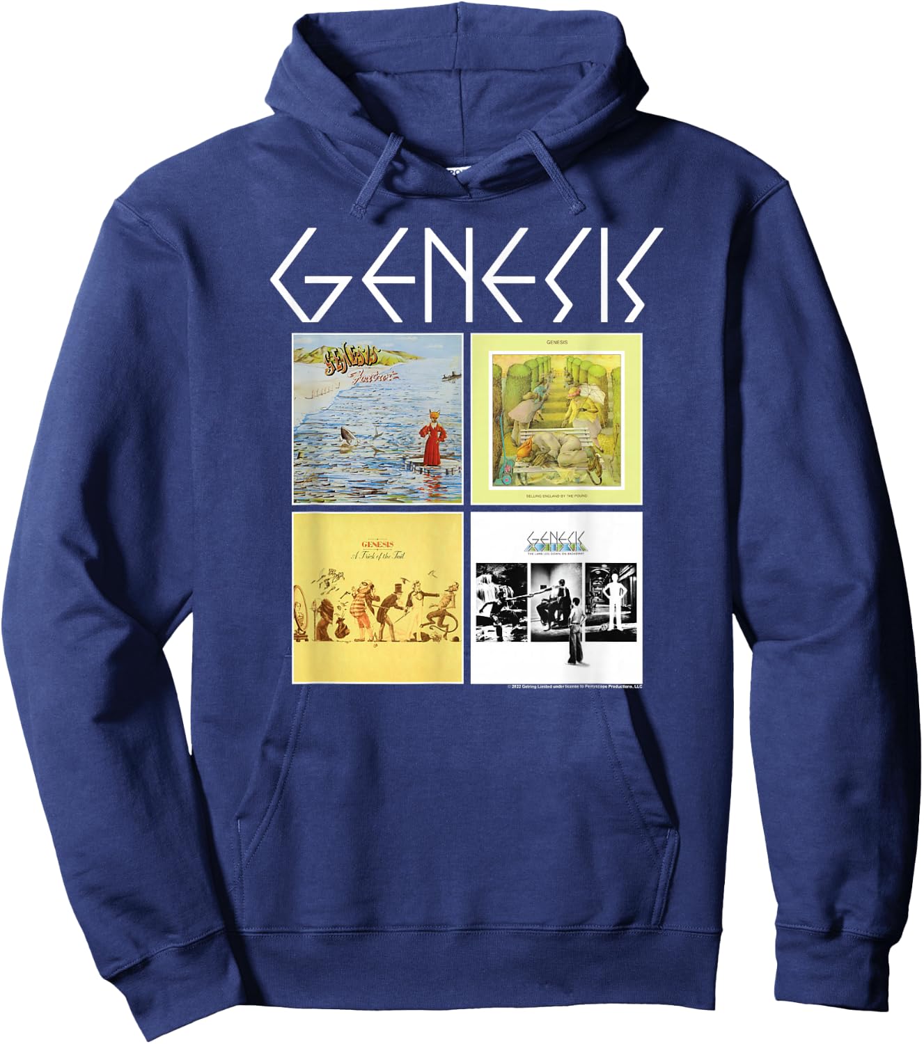 Genesis - Album Grid Hoodie - Hoodie | Navy