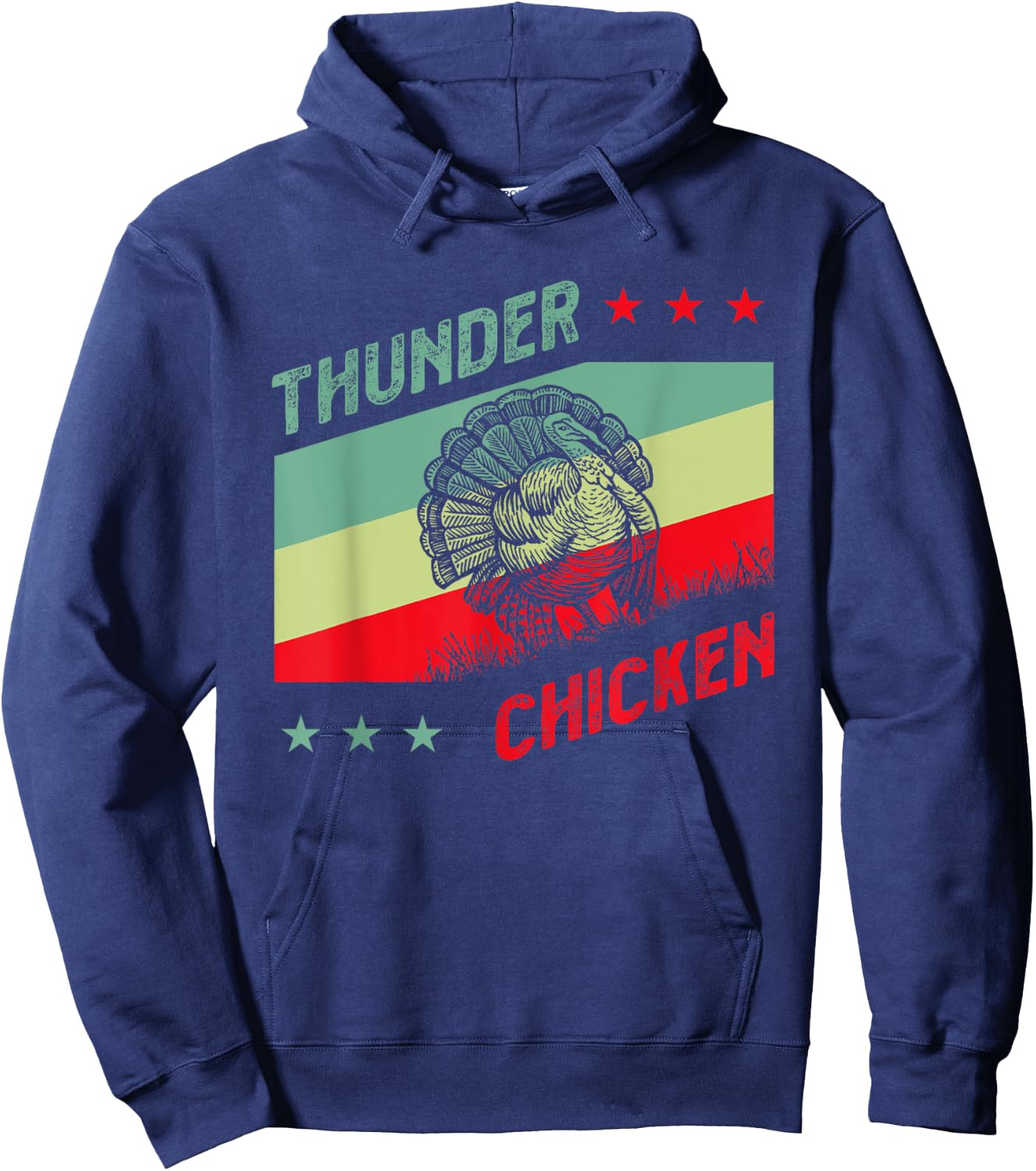Turkey Hunter for Thunder Chicken Hoodie - Hoodie | Navy