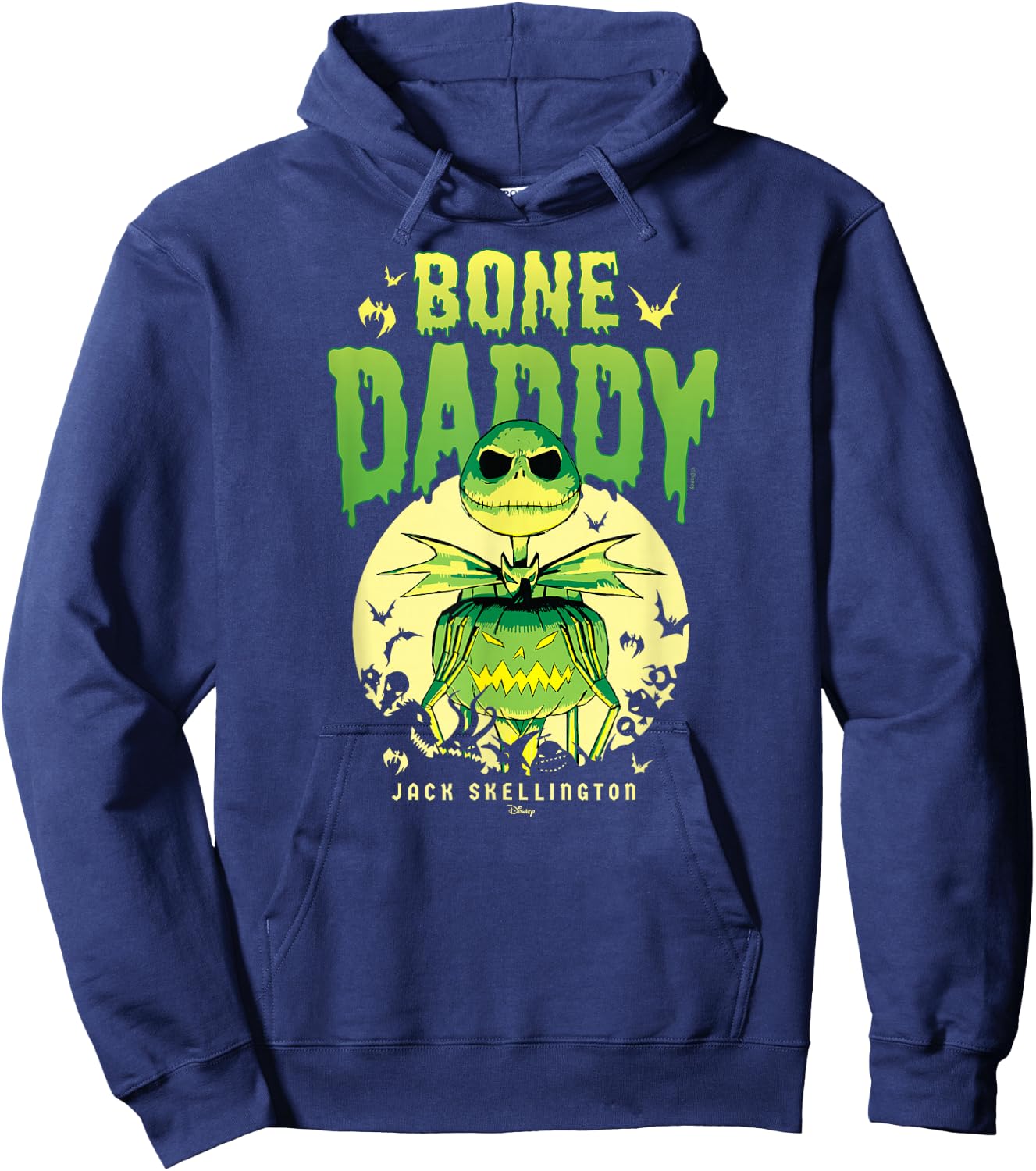 The Nightmare Before Christmas - Bone Daddy Hoodie - Hoodie | Navy