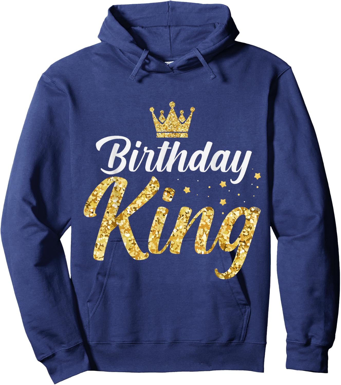 Birthday King - Son Or Dad´s Birthday Party Hoodie - Hoodie | Navy