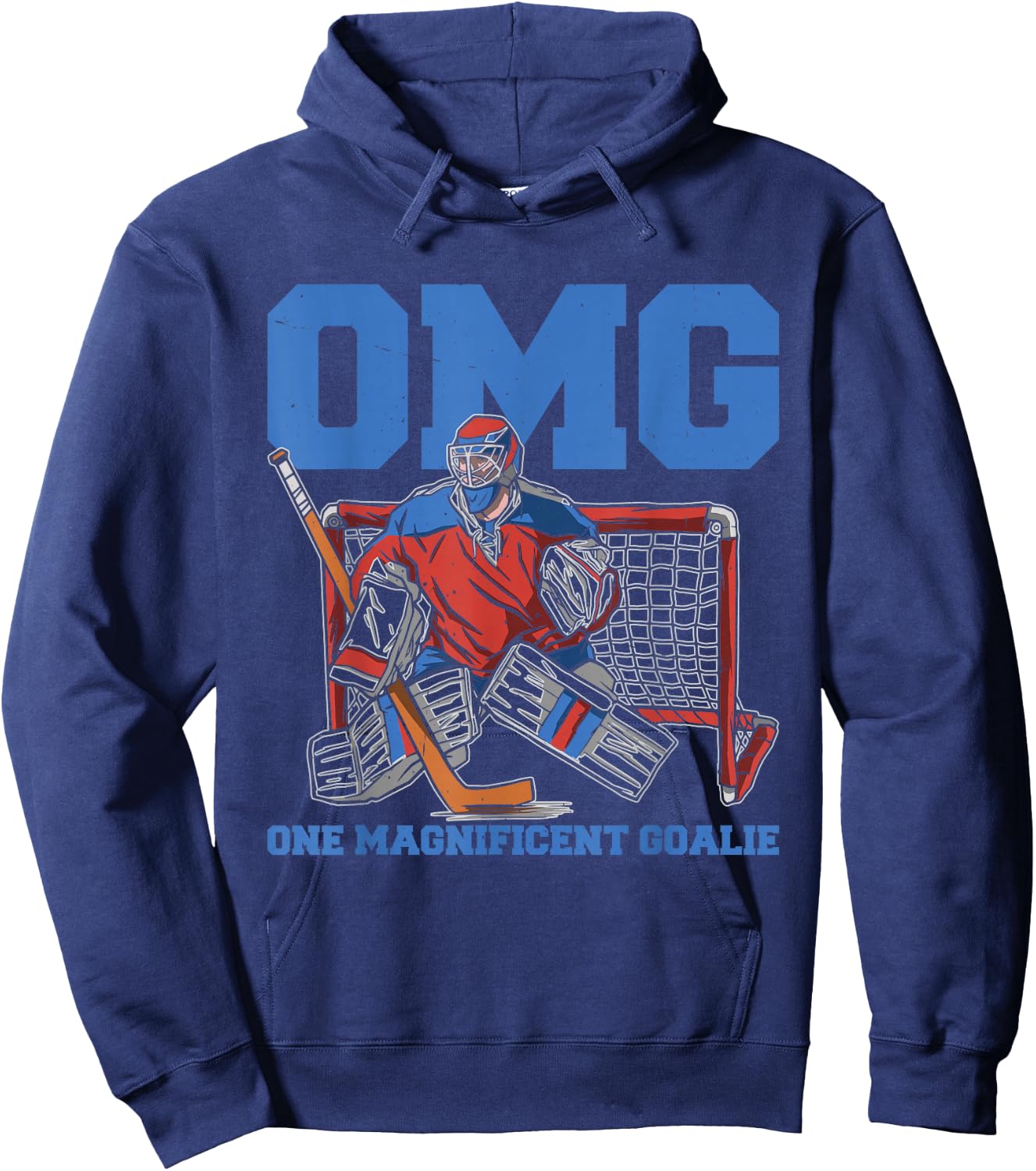 Ice Hockey Goalie Hoodie - Hoodie | Navy