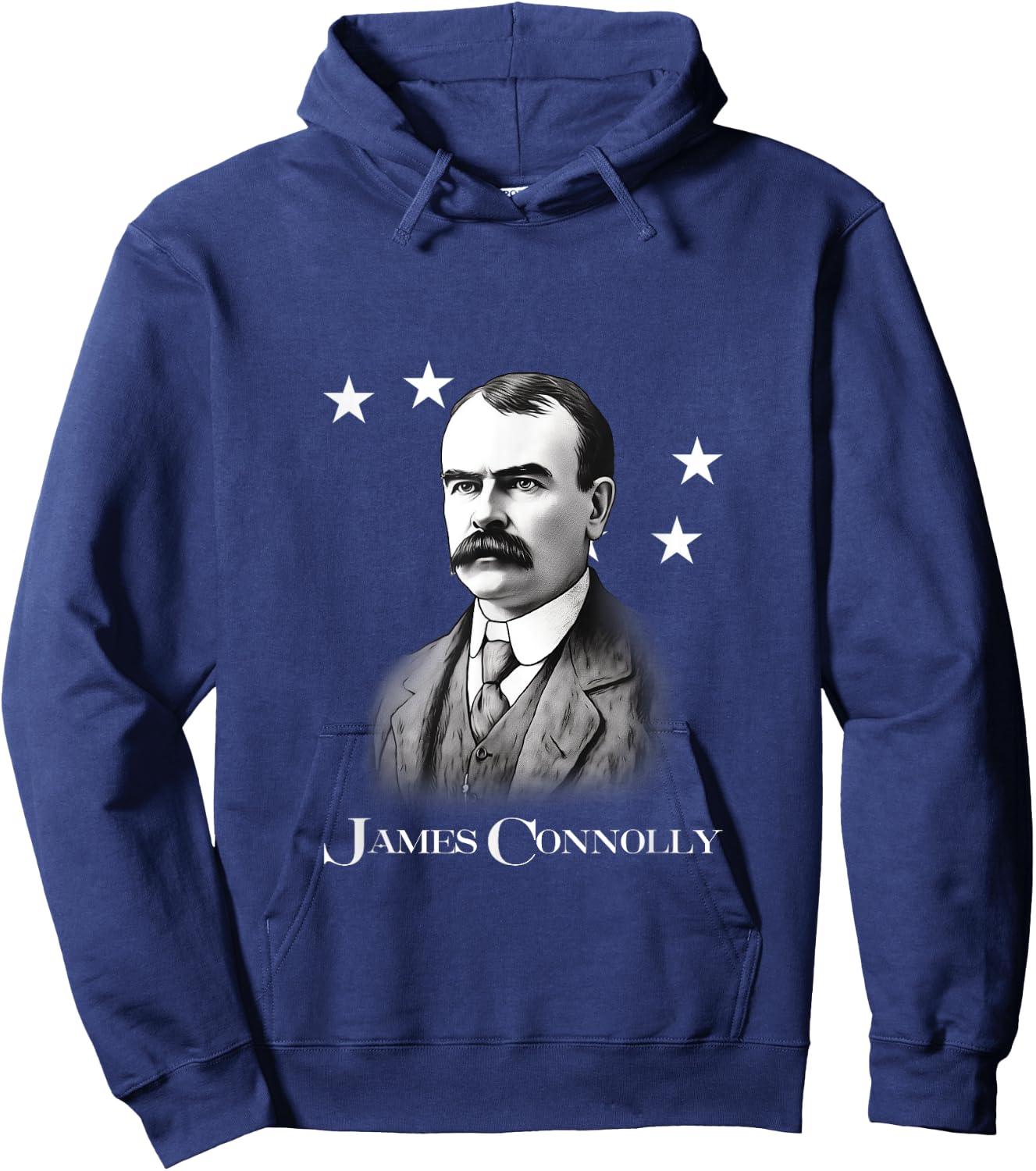 James Connolly - Irish Republican Socialist Hoodie - Hoodie | Navy