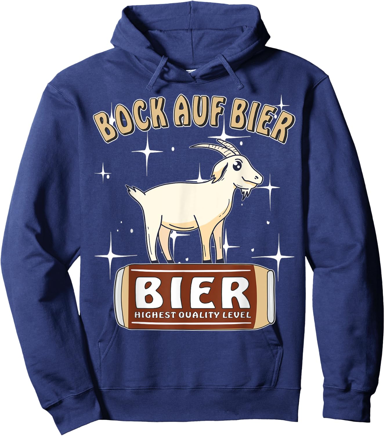 Bock auf Beer Bock Beer Drinker Beer Can Hoodie - Hoodie | Navy