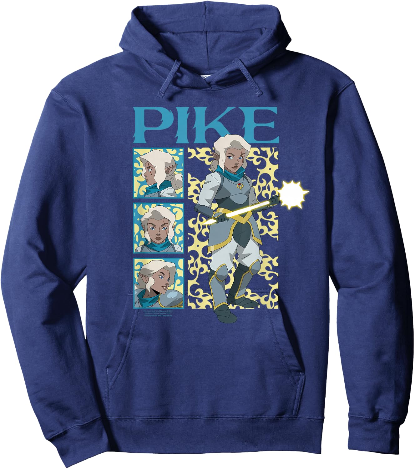 The Legend of Vox Machina Pike Small Hoodie - Hoodie | Navy