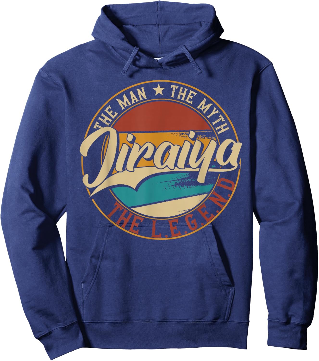 Jiraiya The Man The Myth The Legend Hoodie - Hoodie | Navy