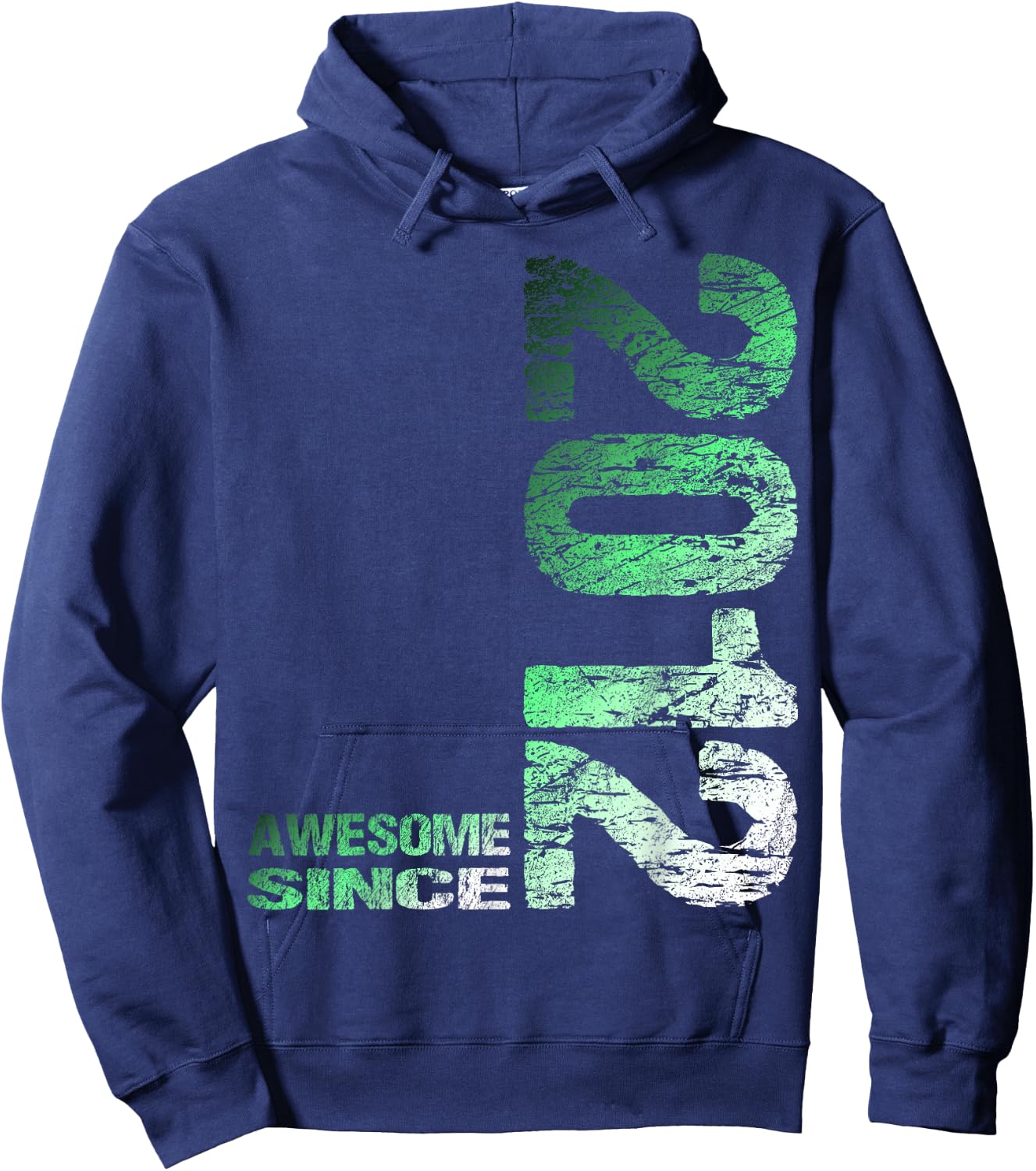 Awesome since 2012 14th Birthday Hoodie - Hoodie | Navy