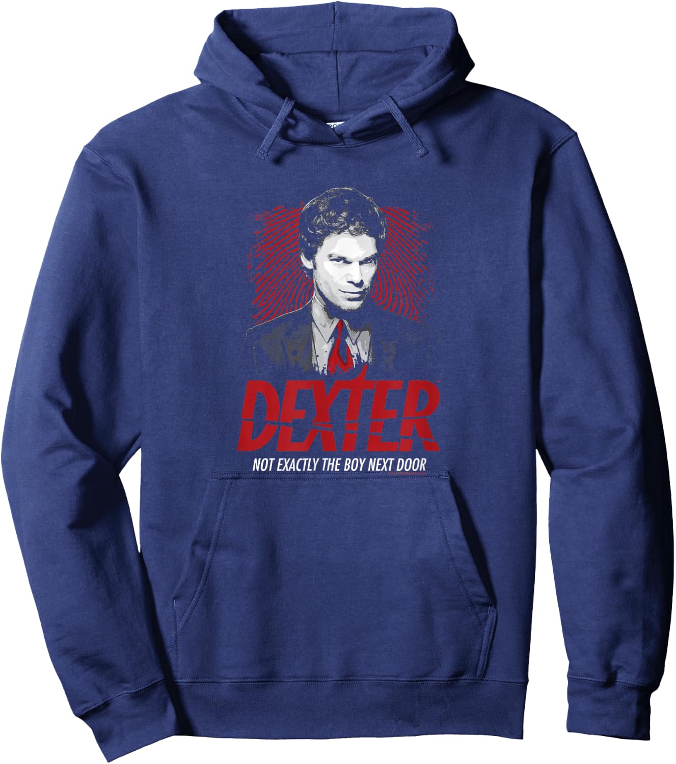 Dexter - Not The Boy Next Door Hoodie - Hoodie | Navy