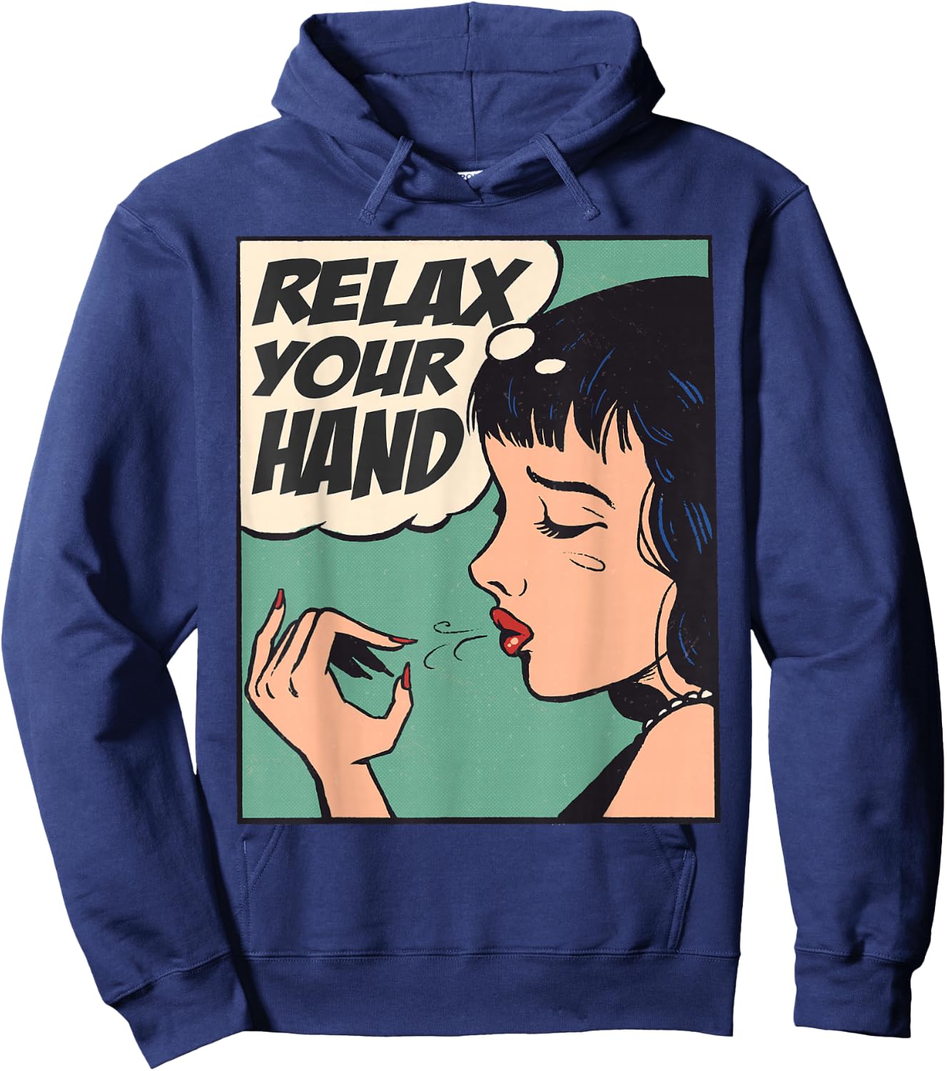 Relax your Hand Nail Tech Hoodie - Hoodie | Navy