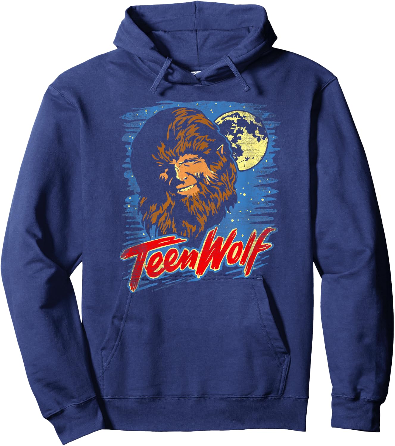 Teen Wolf Moon Wolf Hoodie - Hoodie | Navy