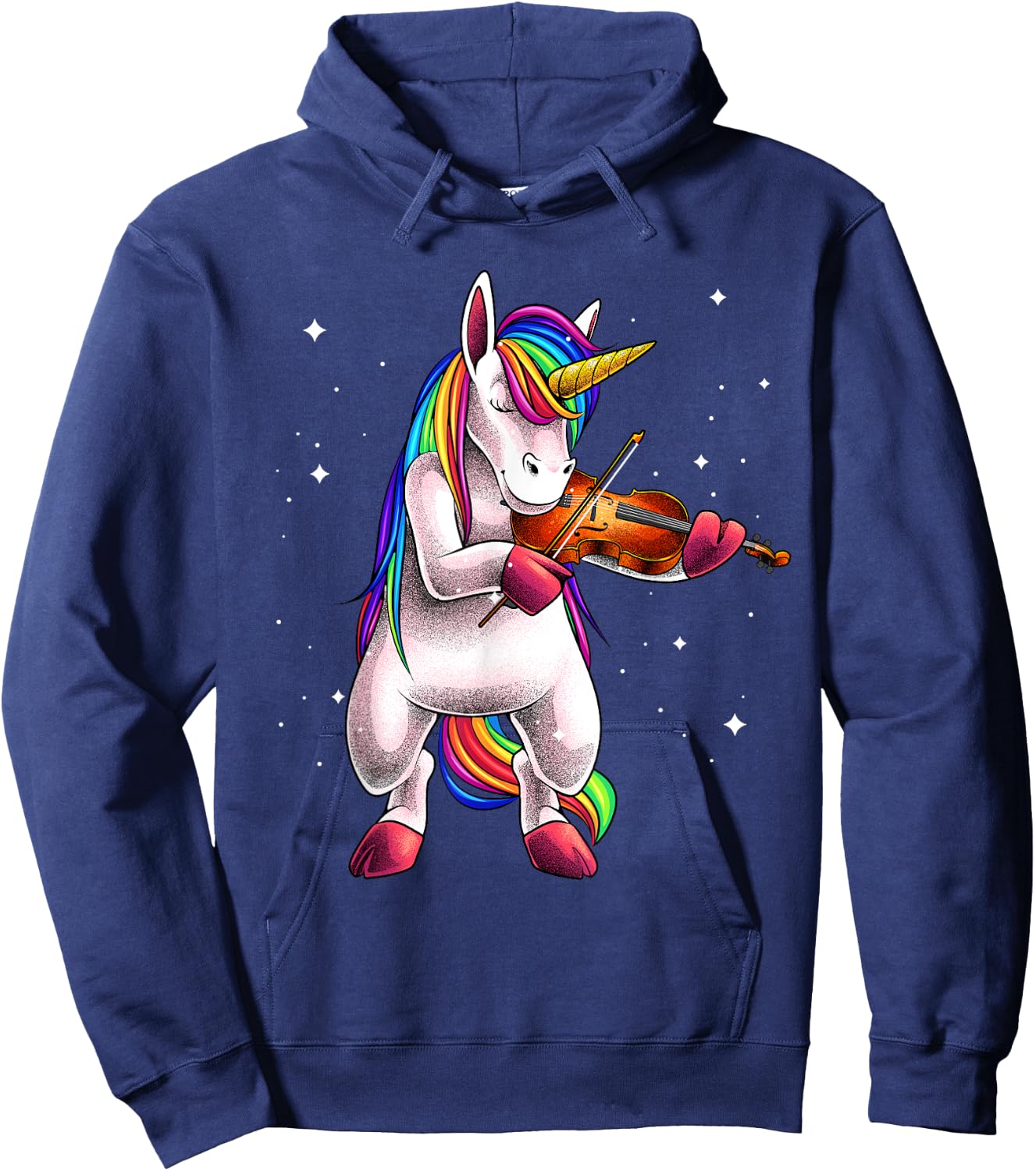 Cool Violin Girls Kids Viola Lover Music Player Hoodie - Hoodie | Navy