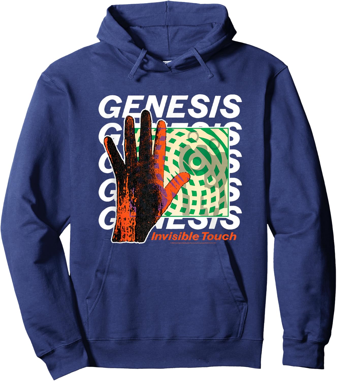 Genesis - Invisible Touch Hoodie - Hoodie | Navy
