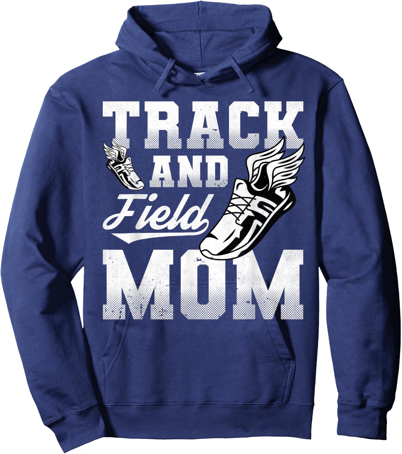 Track And Field Mom, Sports, Athlete Hoodie - Hoodie | Navy