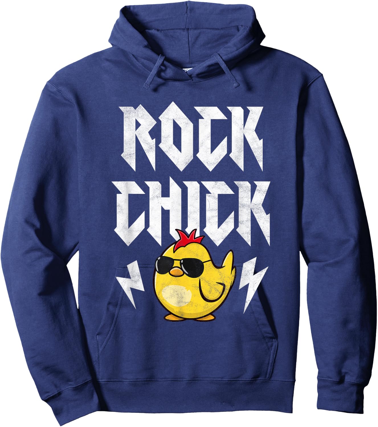 Rock Chick Hoodie - Hoodie | Navy