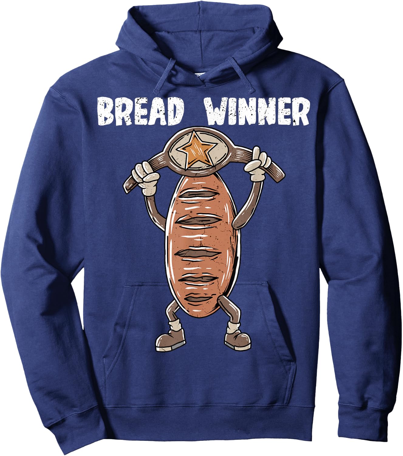 Baker Bread Winner Bread Baking Hoodie - Hoodie | Navy