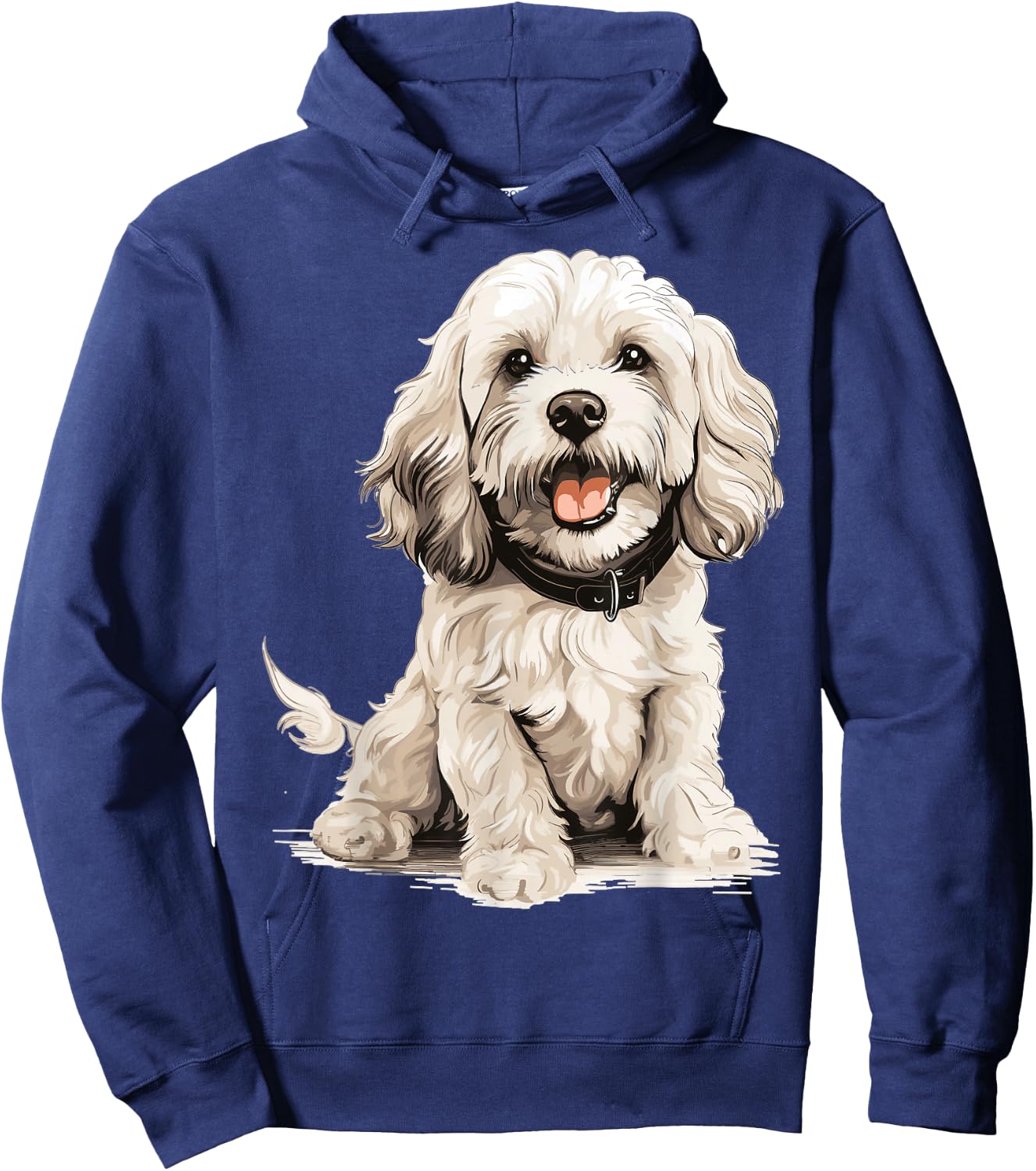 Cockapoo Dog Breed Pet Cute Graphic Hoodie - Hoodie | Navy