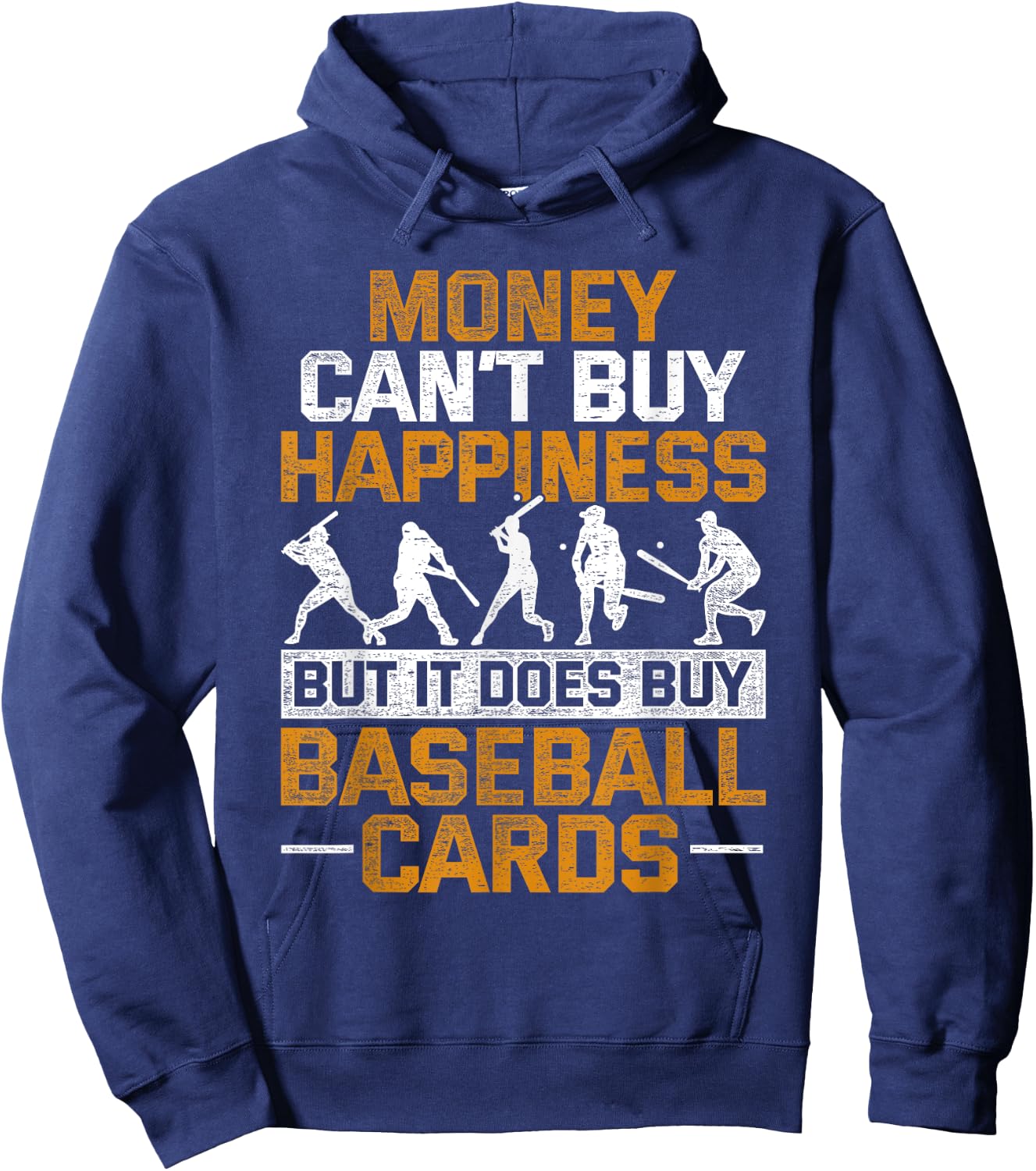 Baseball Card Collector Hoodie - Hoodie | Navy
