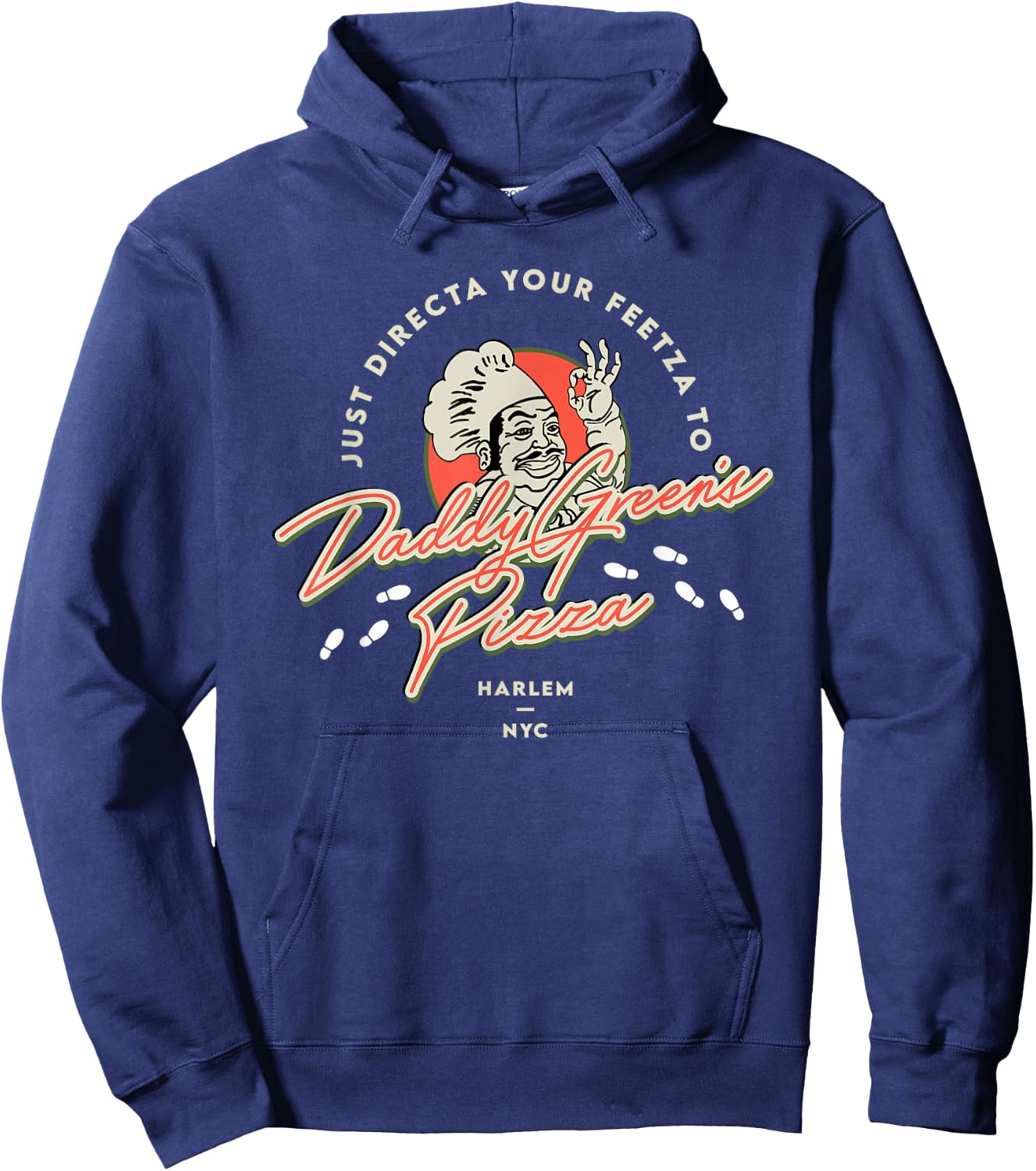 Daddy Green's Pizza 's, Women Hoodie - Hoodie | Navy