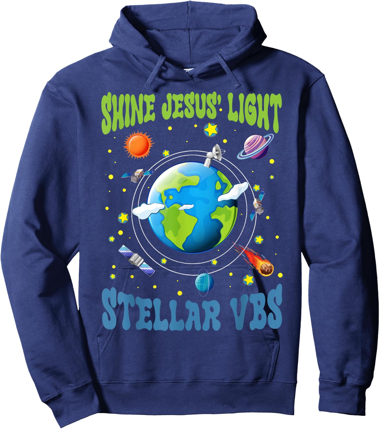 Stellar VBS 2023 Stellar Vacation Bible School Hoodie - Hoodie | Navy