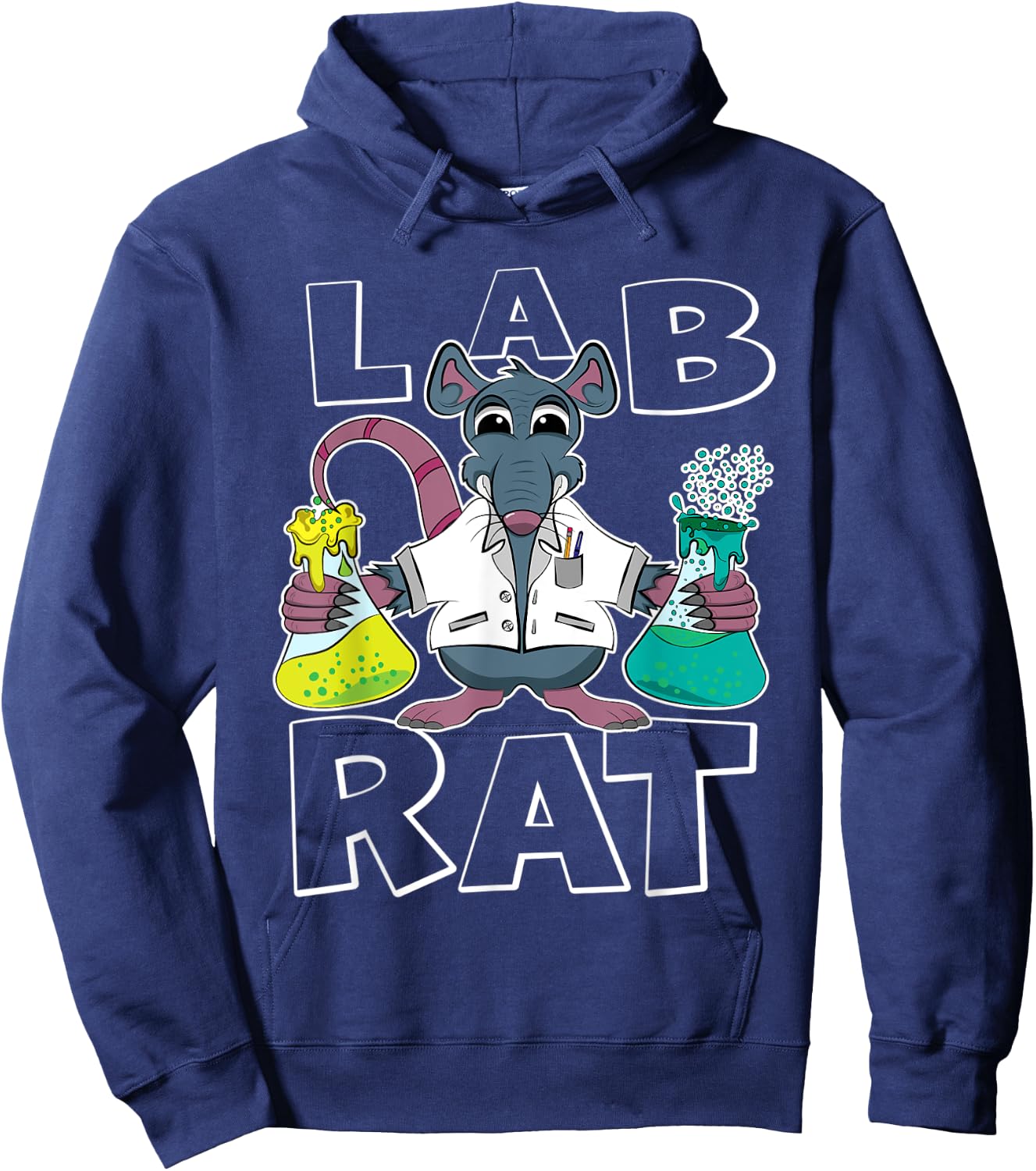 Medical Laboratory Scientist Lab Rat Hoodie - Hoodie | Navy