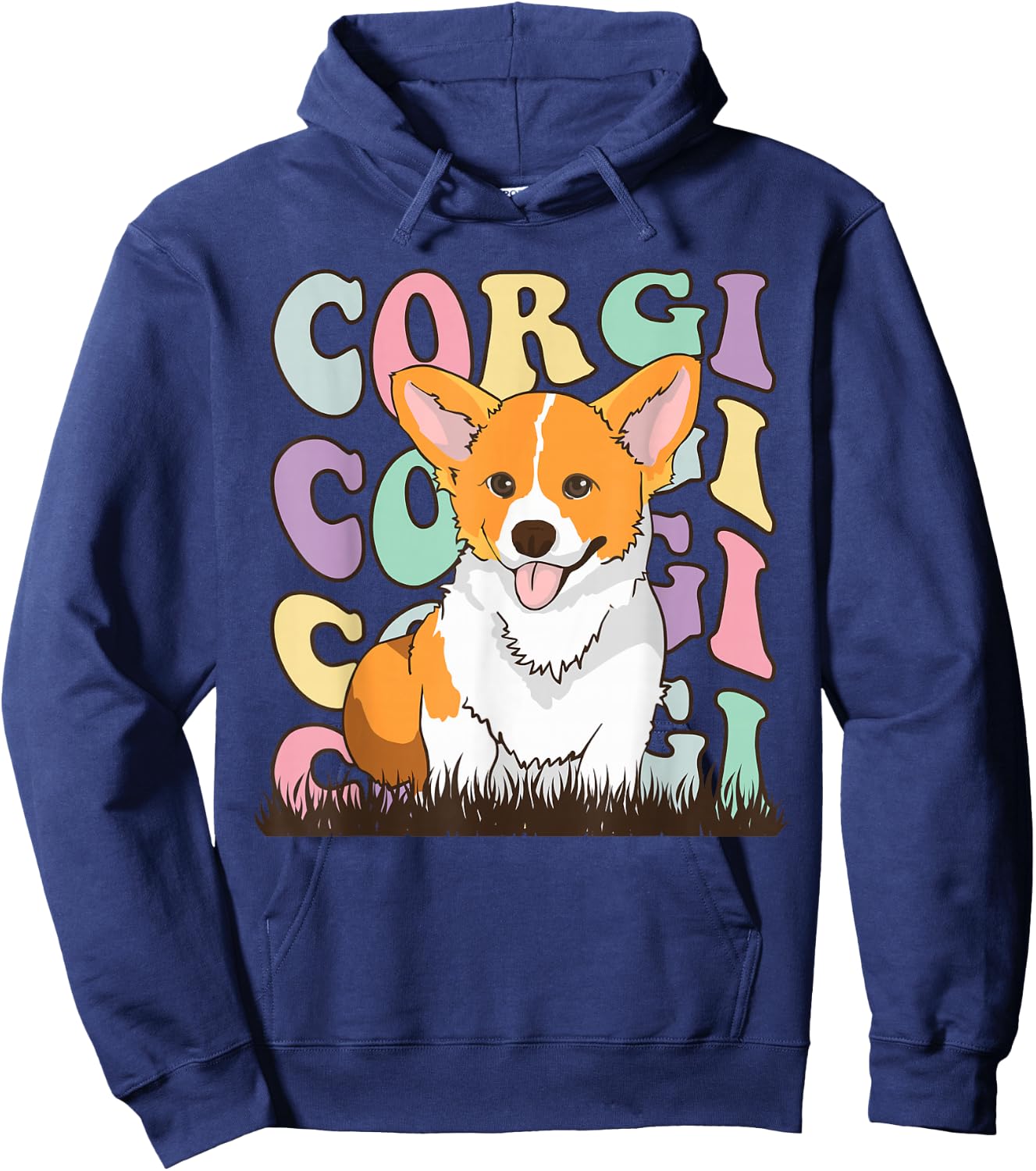 Corgi Corgi Hoodie - Hoodie | Navy